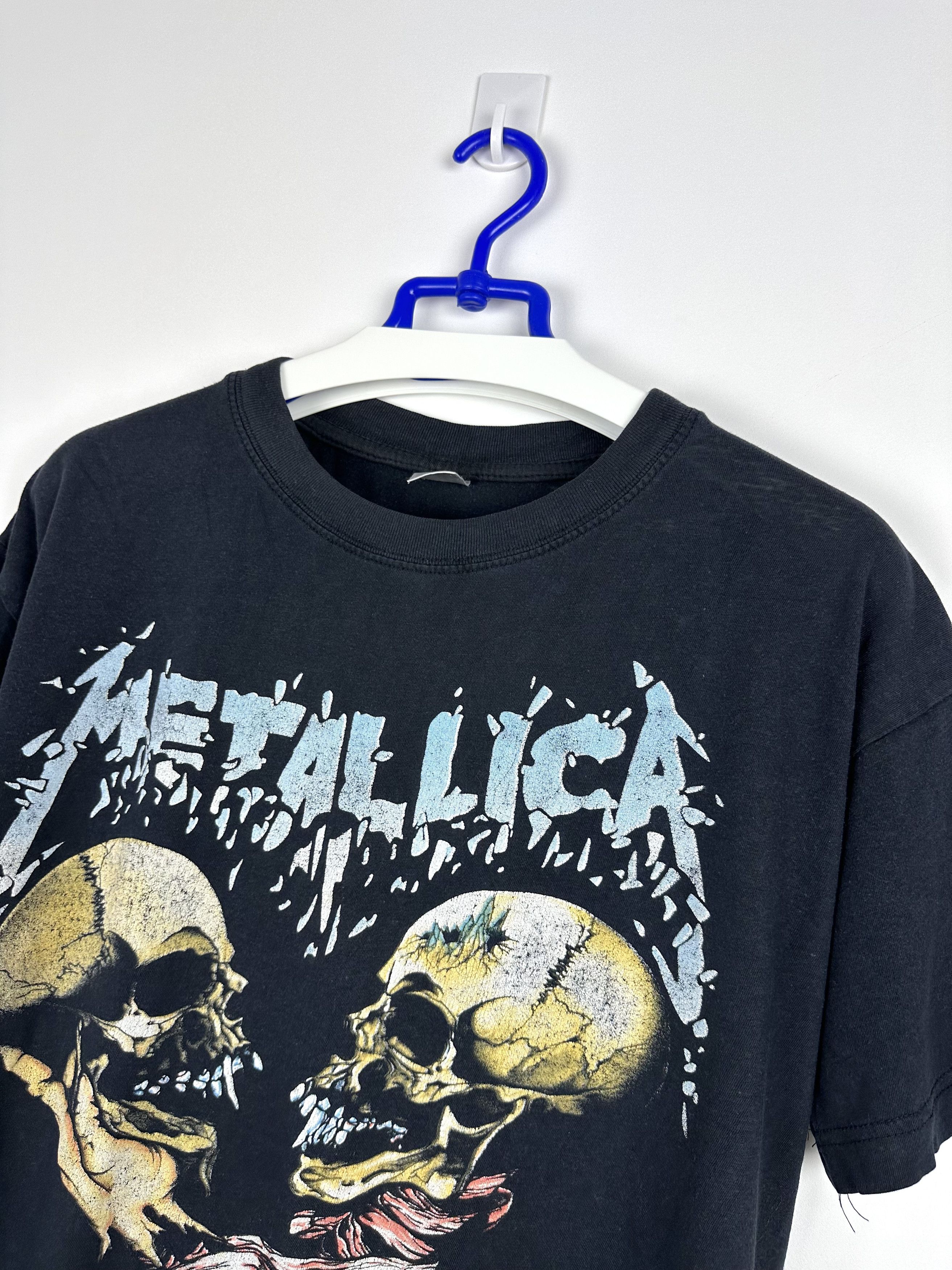 Band Tees Metallica vintage boxy t-shirt 90s 00s Size US M / EU 48-50 / 2 - 2 Thumbnail