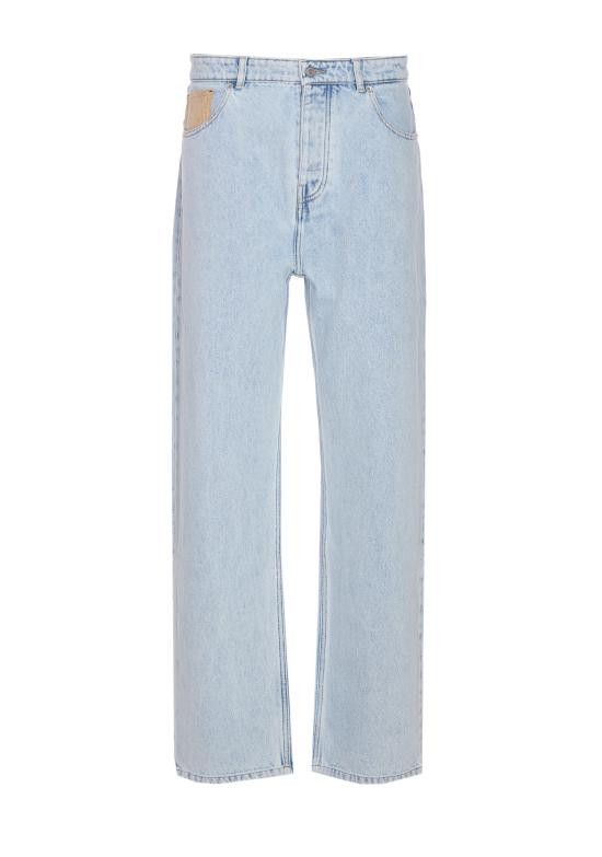 Drole De Monsieur DROLE DE MONSIEUR Men Denim Pants BP199 CO123LBE Blue Size US 30 / EU 46 - 1 Thumbnail