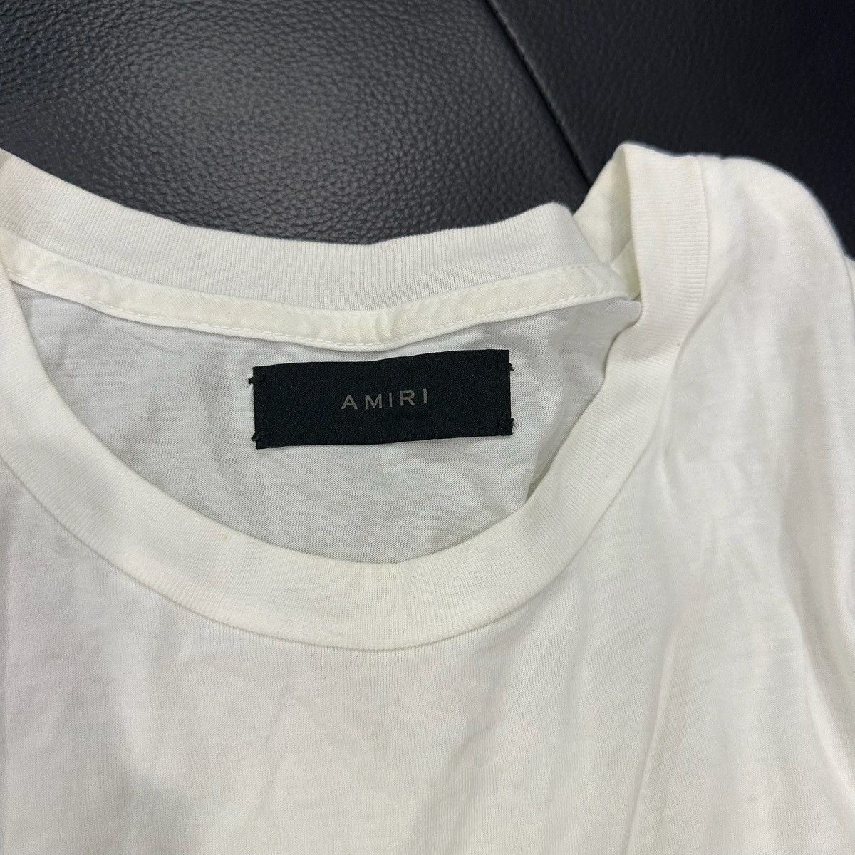 Amiri Amiri Leaf Logo T-Shirt Size US M / EU 48-50 / 2 - 3 Thumbnail
