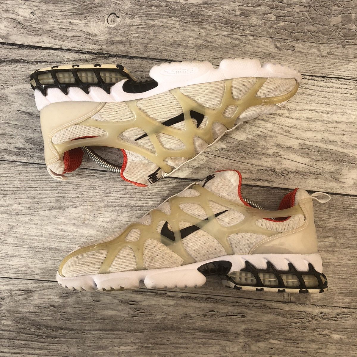 Nike × Stussy Nike X Stussy Air Kukini Spiridon Cage 2 white Size US 11 / EU 44 - 6 Thumbnail
