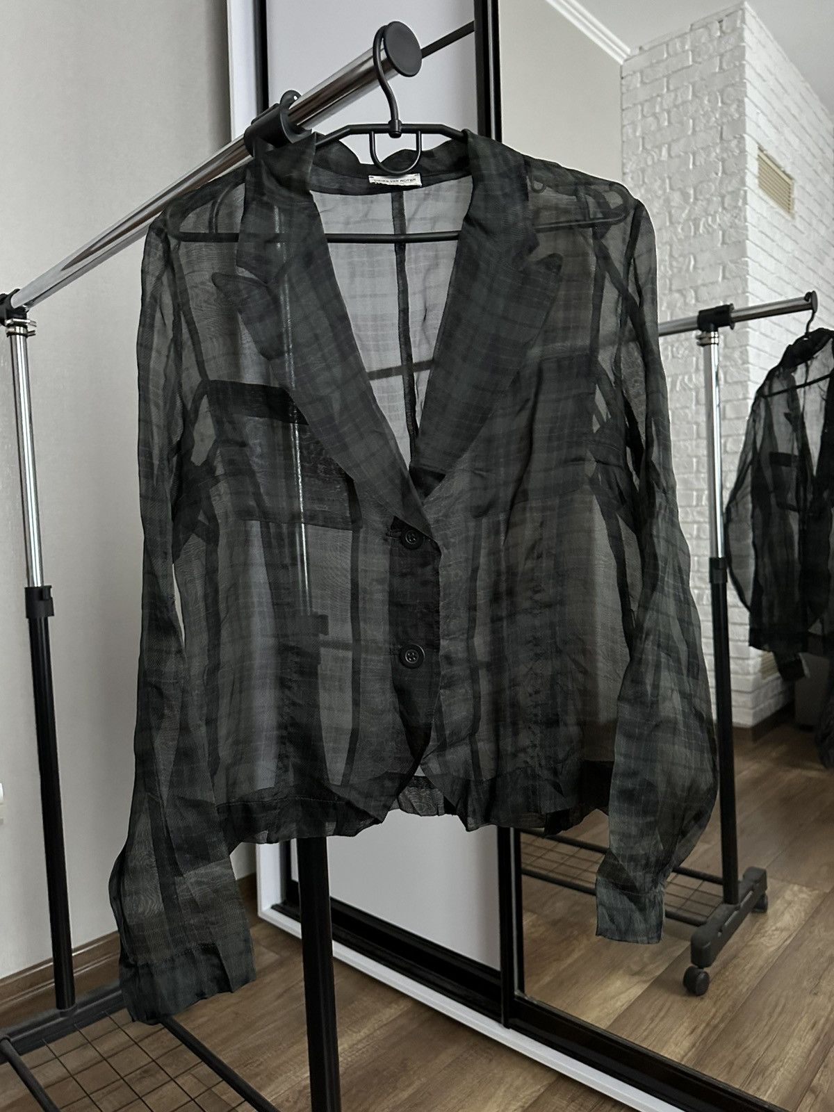 Dries Van Noten Dries Van Noten Silk Blazer Jacket Shirt Long Sleeve Size S / US 4 / IT 40 - 3 Thumbnail