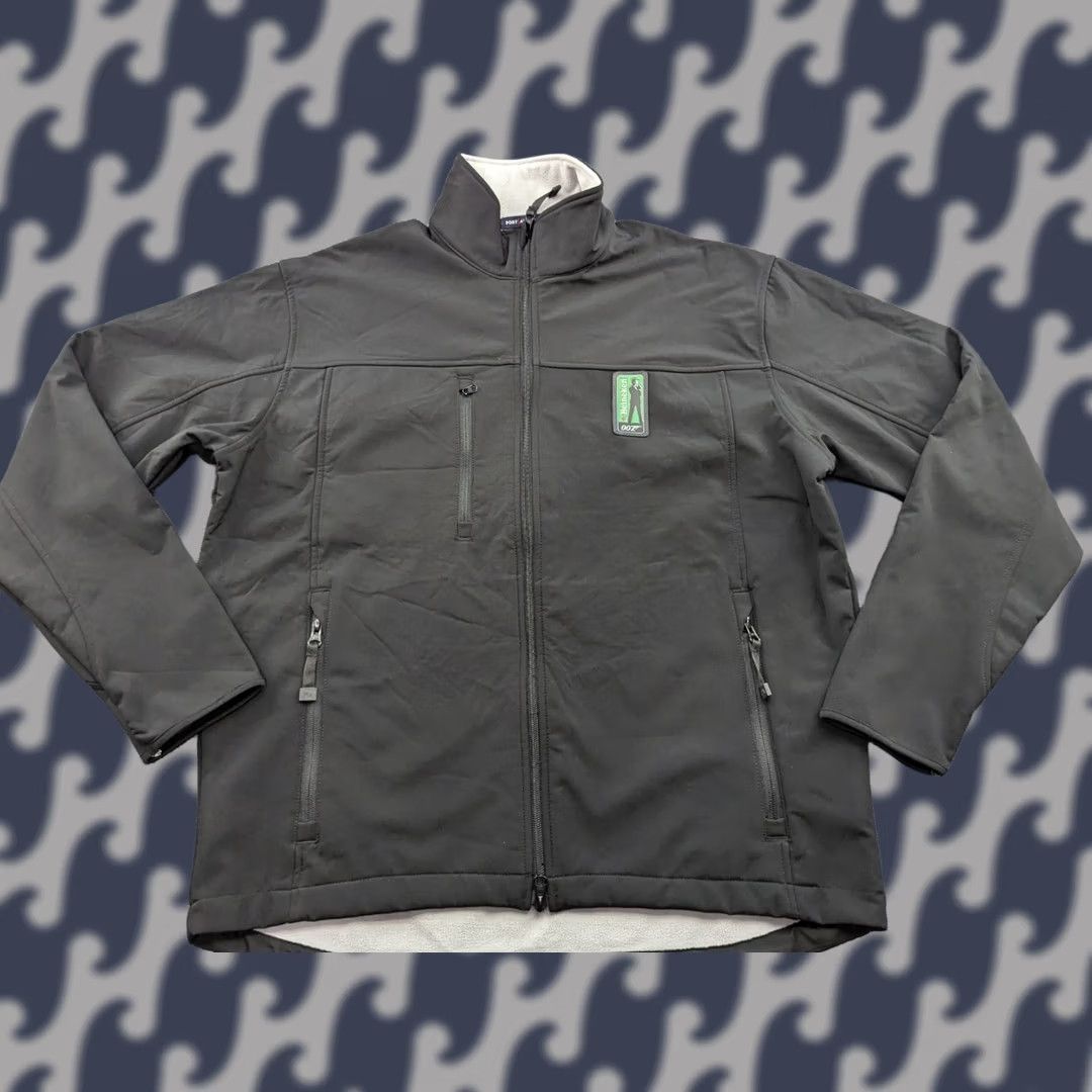 Port Authority Port Authority Heineken James Bond 007 Jacket Mens L Ful Zip Promo Black Softshell Track Jacket Quick Dry Mens Long Sleeve Midwest 90s? Size US L / EU 52-54 / 3 - 1 Thumbnail