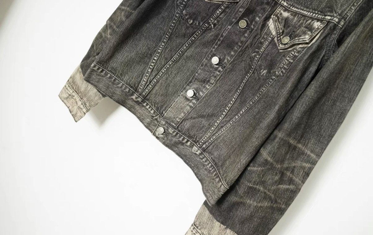 Yohji Yamamoto Yohji Yamamoto Y's for Men Faded Denim Jacket Size US S / EU 44-46 / 1 - 5 Thumbnail