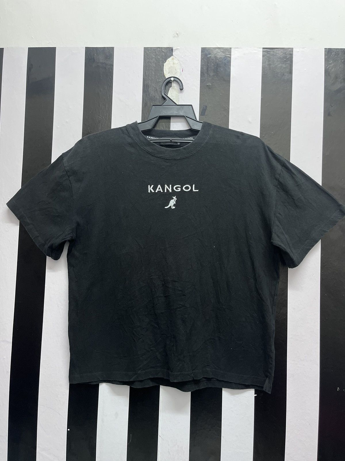 Kangol × Rap Tees × Vintage Vintage Kangol Embroidered Logo Oversized Tee Size US M / EU 48-50 / 2 - 1 Thumbnail