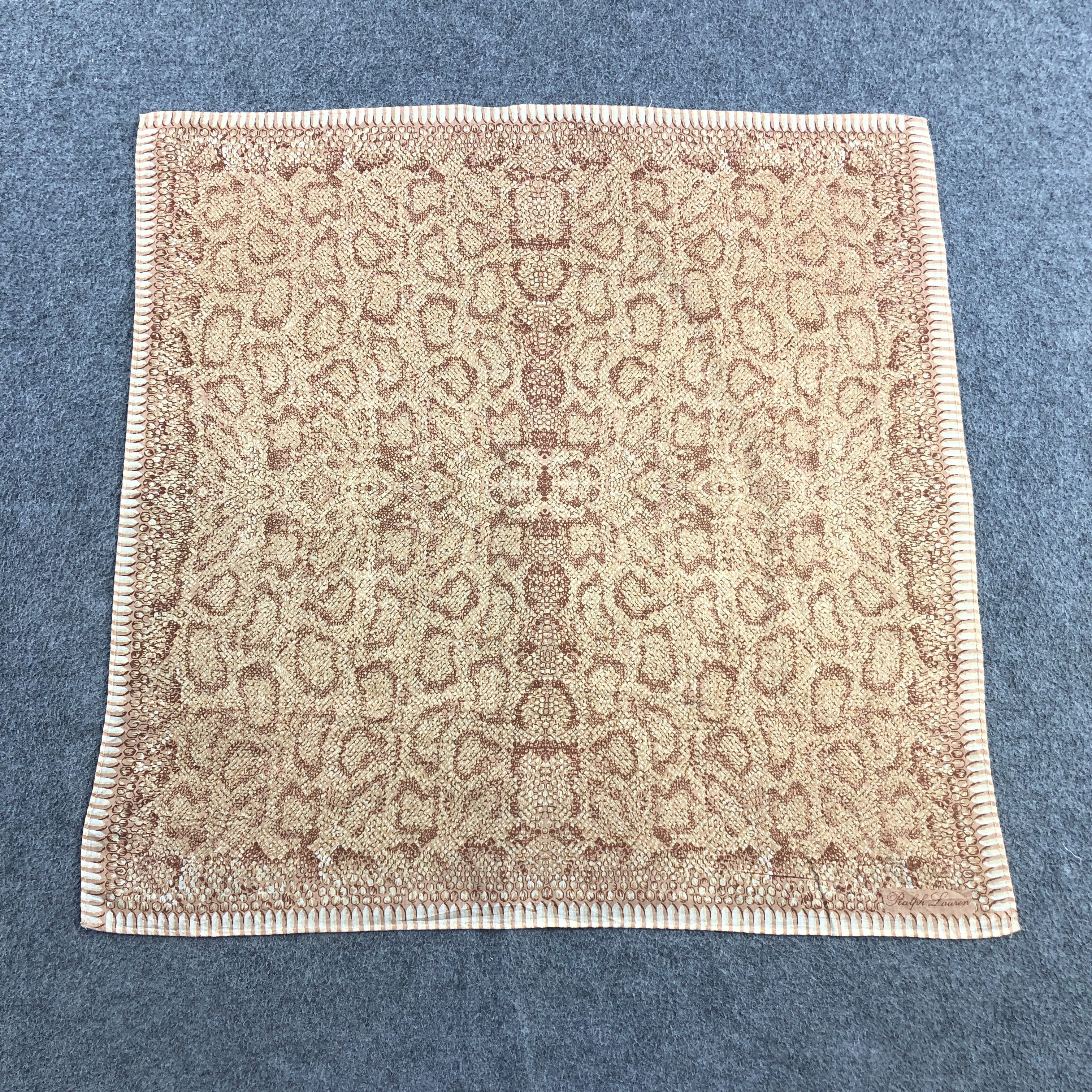 Ralph Lauren Ralph Lauren Handkerchief Neckerchief Bandana H2645 Size ONE SIZE - 1 Thumbnail