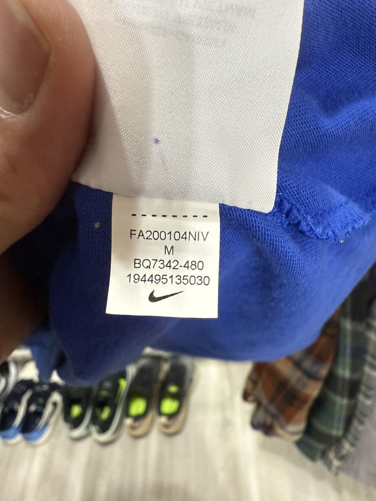 Nike ACG Nike ACG Logo T-shirt - Blue Size US M / EU 48-50 / 2 - 6 Thumbnail