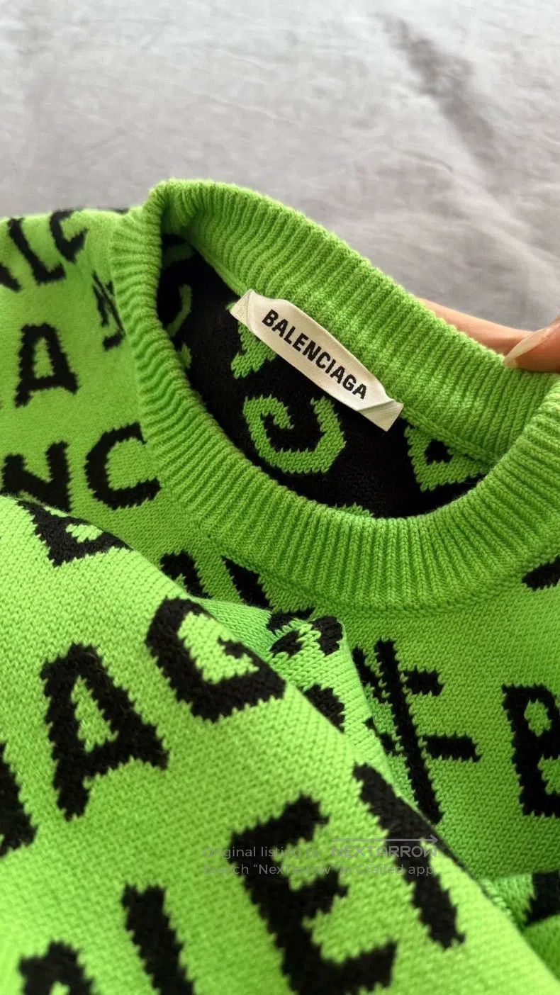 Balenciaga Balenciaga Ox Motif Knitwear XS Size US XS / EU 42 / 0 - 3 Thumbnail