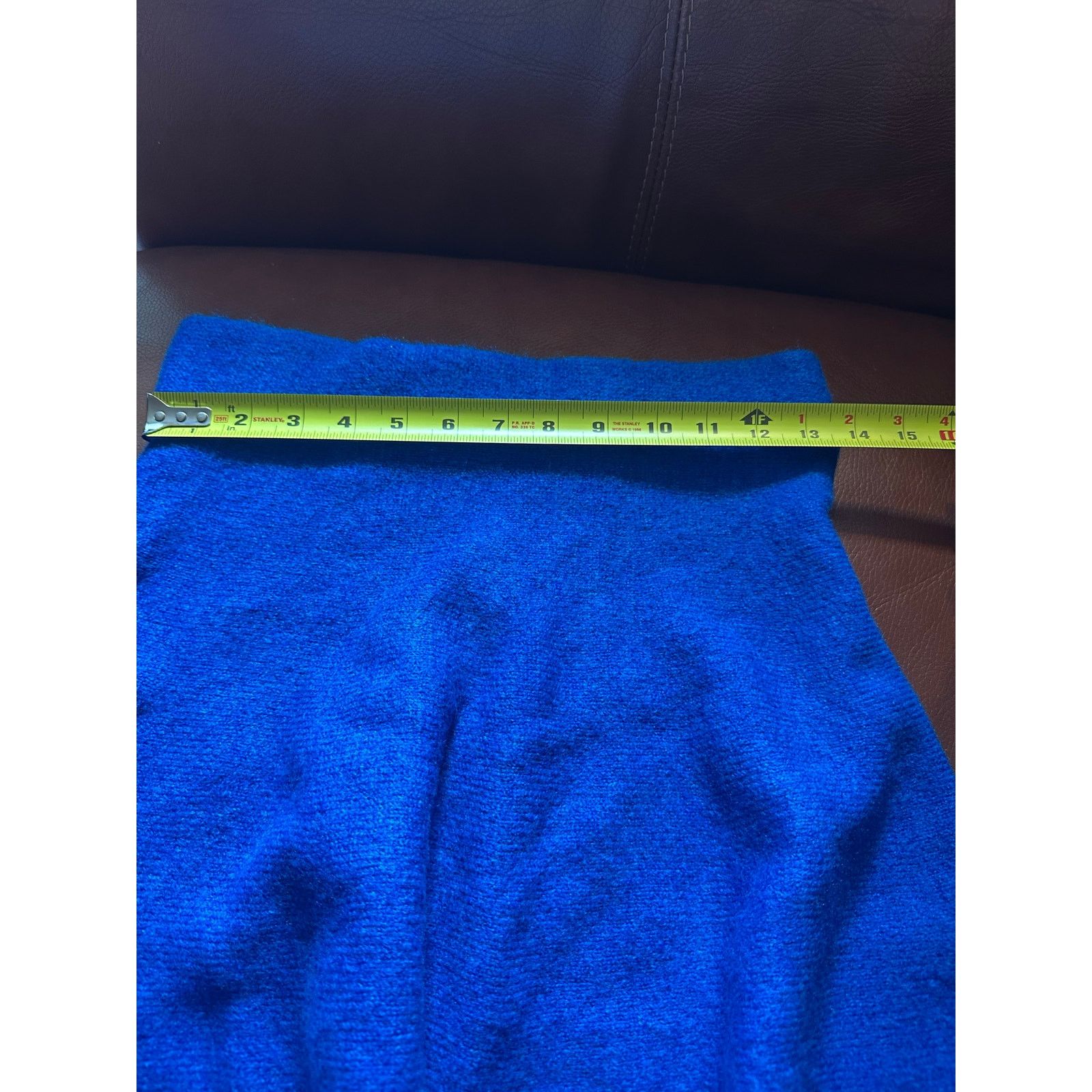 Mango Mango Blue Mini Skirt Klein - Size Small (S) - New with Tags Size 26" / US 2 / IT 38 - 4 Thumbnail
