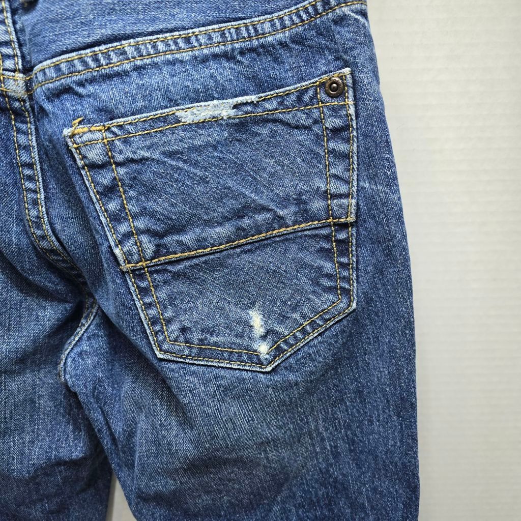 Aeropostale Men's Aeropostale Blue Driggs Slim Bootcut Jeans Waist 28 Size US 28 / EU 44 - 8 Thumbnail
