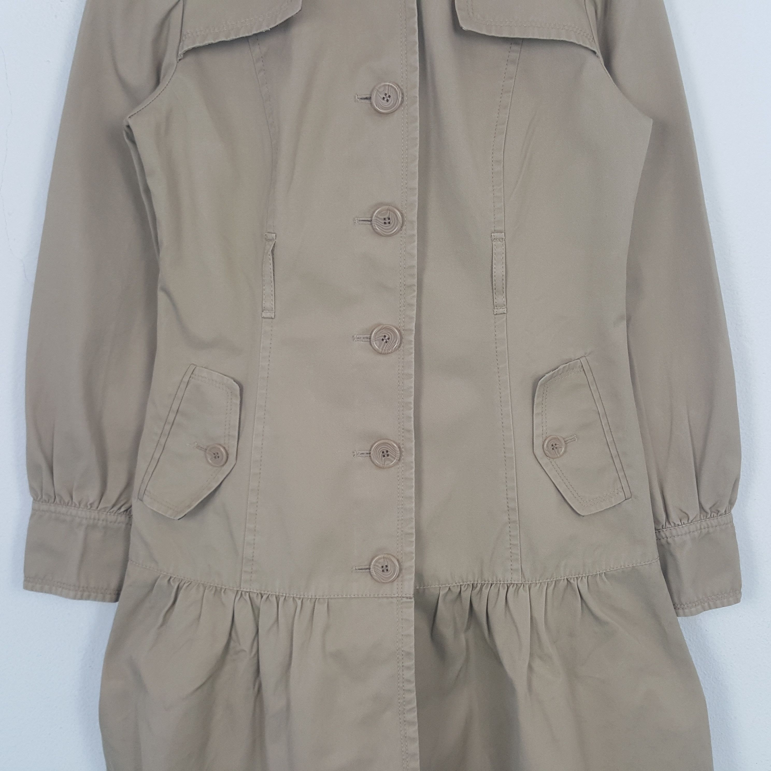 Burberry Vintage Burberry London Designer Trench Jacket C302N13 Size XS / US 0-2 / IT 36-38 - 4 Thumbnail