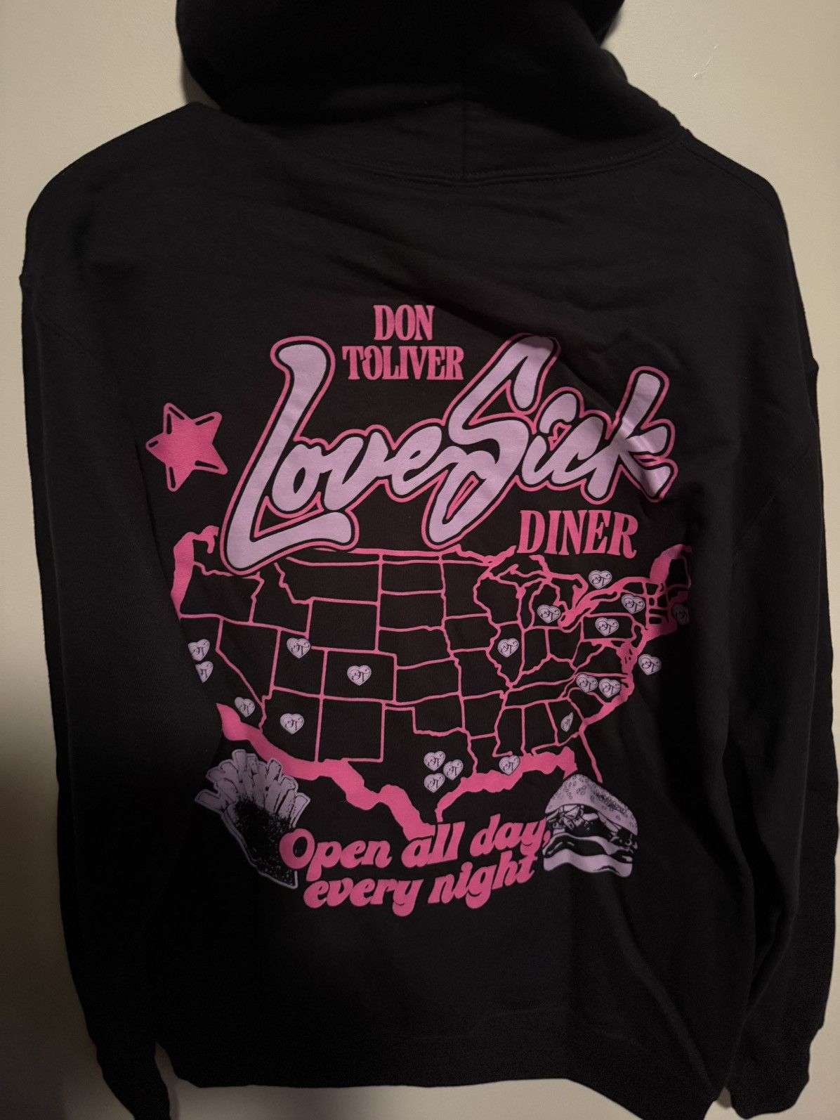 Band Tees Love Sick Tour Don Toliver Hoodie size small Size US S / EU 44-46 / 1 - 2 Thumbnail