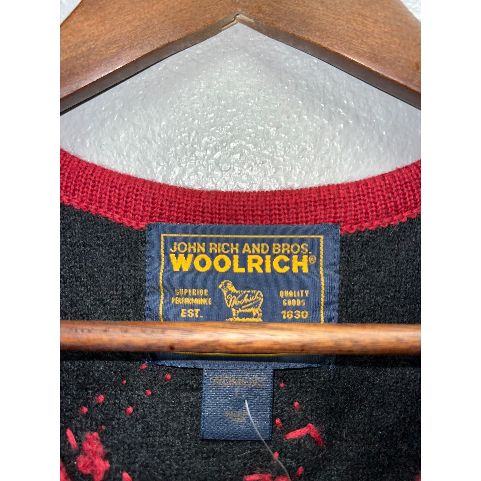 Woolrich Woolen Mills Vintage Womens Woolrich Wool Vest Winter Christmas VTG L Size L / US 10 / IT 46 - 6 Thumbnail
