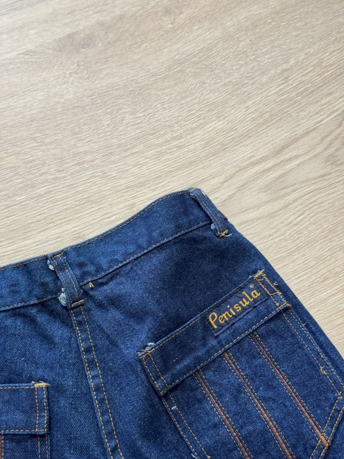 HippyTree Vintage 60-70’s Penisula Women’s Hippie Baggy Denim Jeans Size 28" / US 6 / IT 42 - 5 Thumbnail