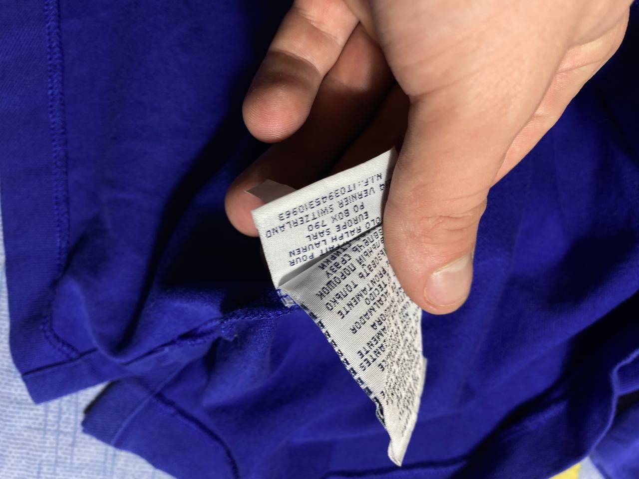 Polo Ralph Lauren VINTAGE POLO RALPH LAUREN Long Sleeve Polo Size US XL / EU 56 / 4 - 13 Thumbnail