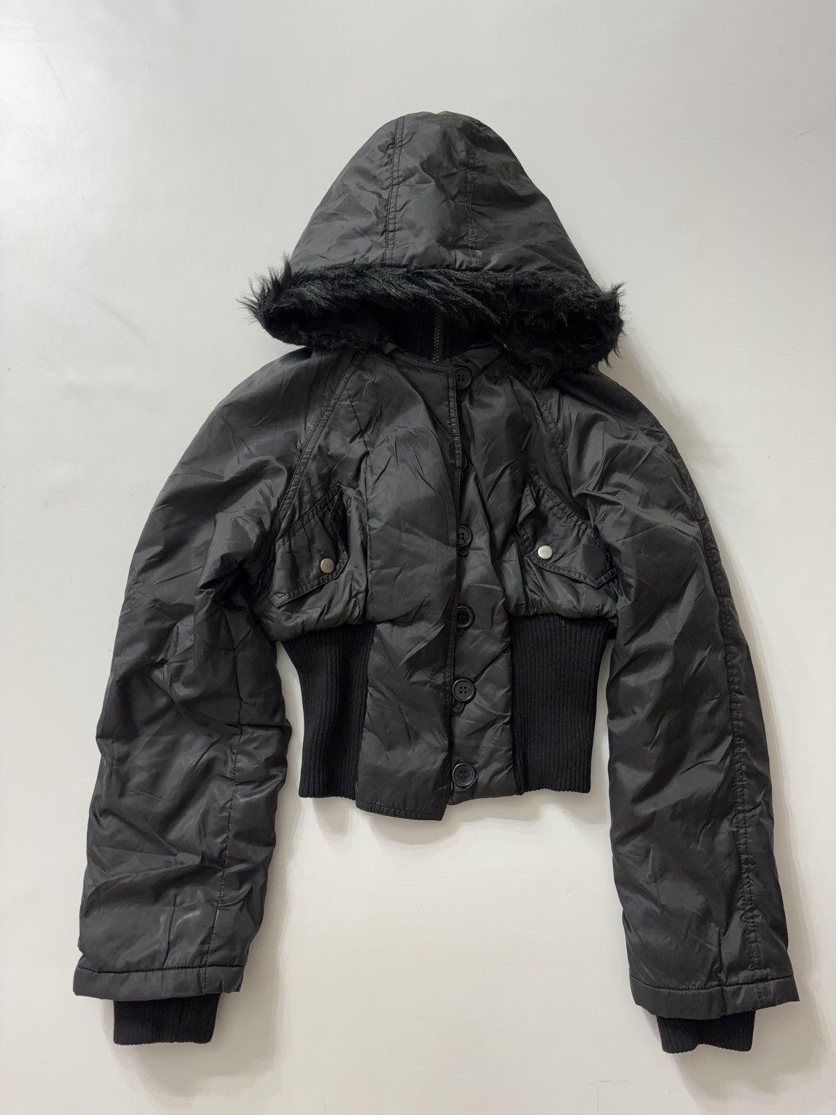 00’s archive opium black fur p coat 8ボタン 00's archive opium black fur p coat 8ボタン 00's archive