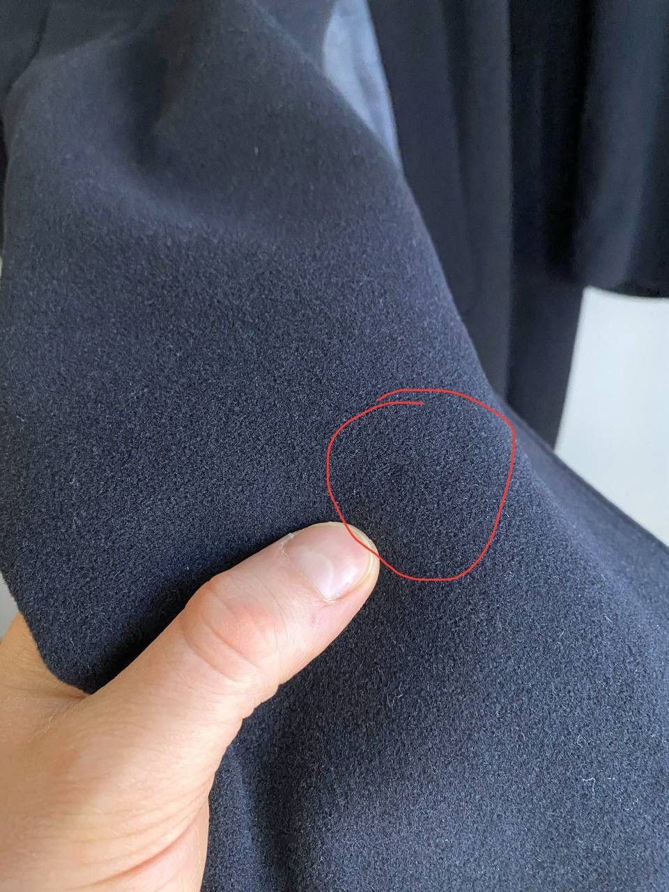 Yves Saint Laurent Yves Saint Laurent Wool/Cashmere Dark Blue Men's Coat, 52/L Size US L / EU 52-54 / 3 - 16 Thumbnail