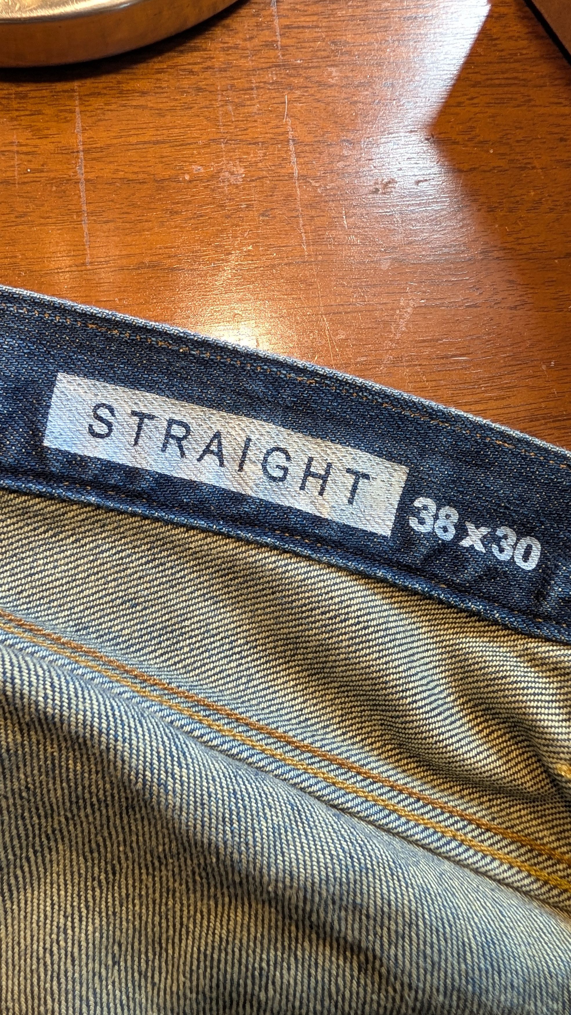 Gap GAP 1969 Men's Straight Jeans 38x30 Size US 38 / EU 54 - 6 Thumbnail