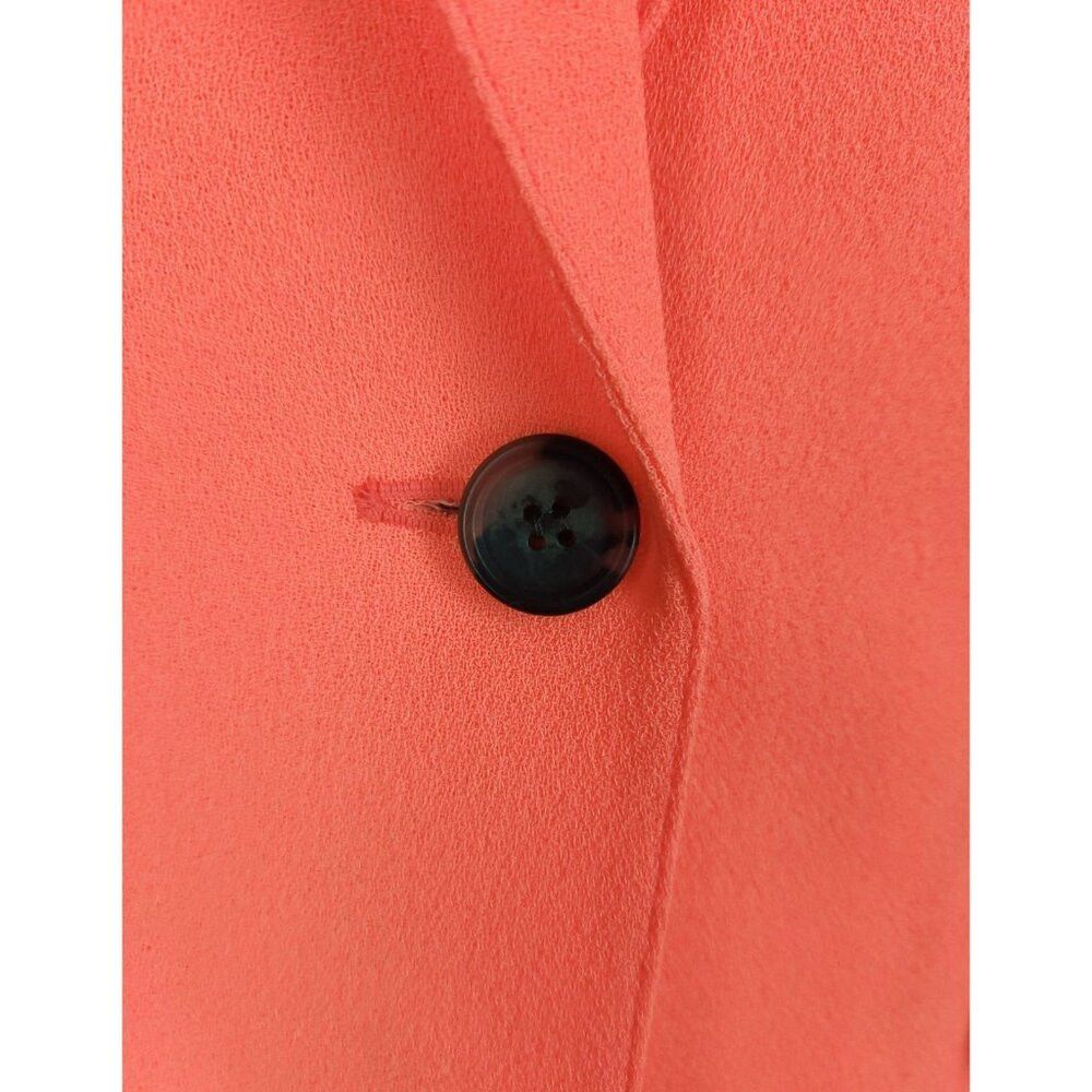 SMYTHE Smythe Tailored Blazer Size 4 Womens Neon Tangerine Jacket Size S / US 4 / IT 40 - 5 Thumbnail