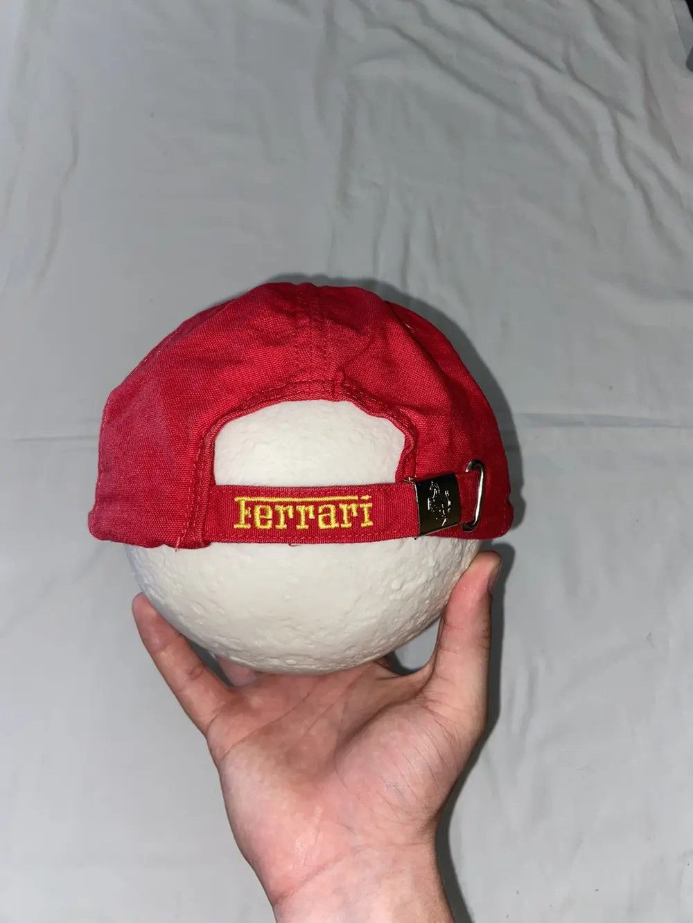 Ferrari VINTAGE 1999 RED FERRARI RACING 90’S HAT CAP F-1 FORMULA Size ONE SIZE - 3 Thumbnail