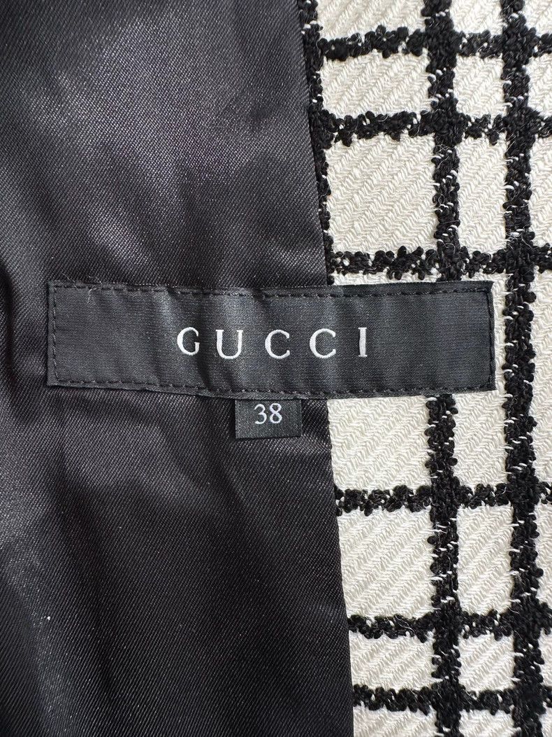Gucci Gucci Shoulder-length tweed waist jacket Size XS / US 0-2 / IT 36-38 - 8 Thumbnail