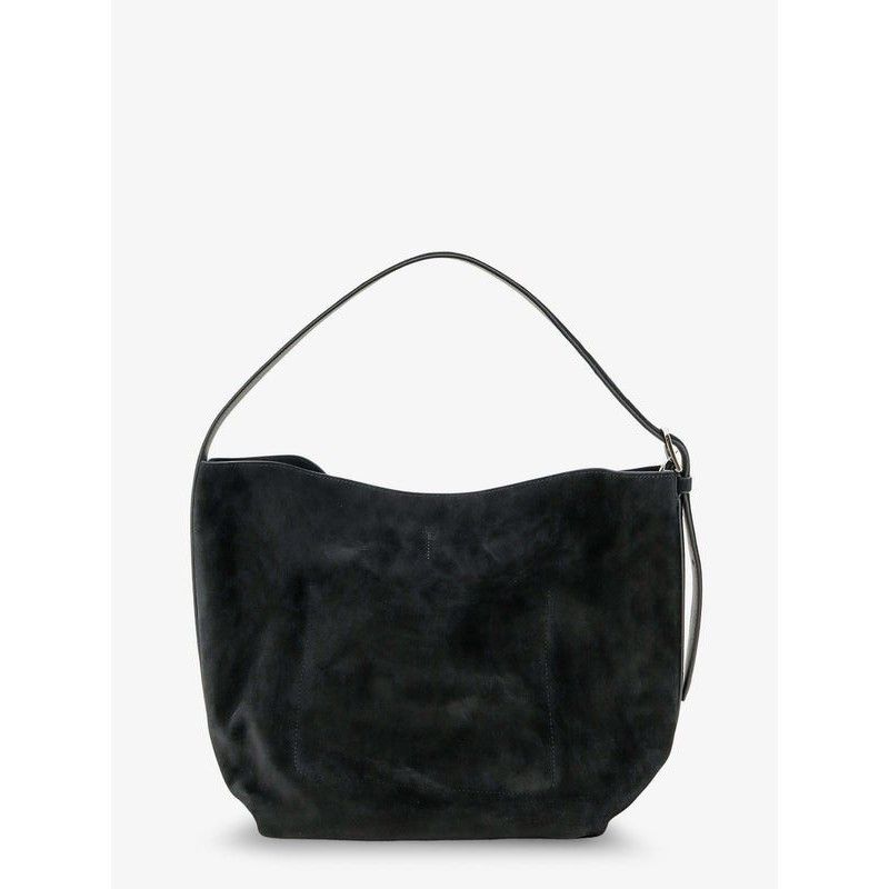 Toteme TOTEME Medium Belted Black Suede Shoulder Bag New & Authenti Size ONE SIZE - 2 Thumbnail