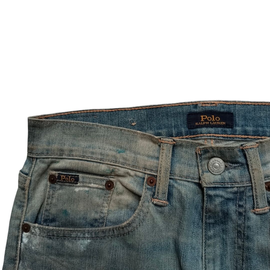 RRL Ralph Lauren Polo Ralph Lauren Chrystie kick flare crop Painter jeans Size US 28 / EU 44 - 5 Thumbnail