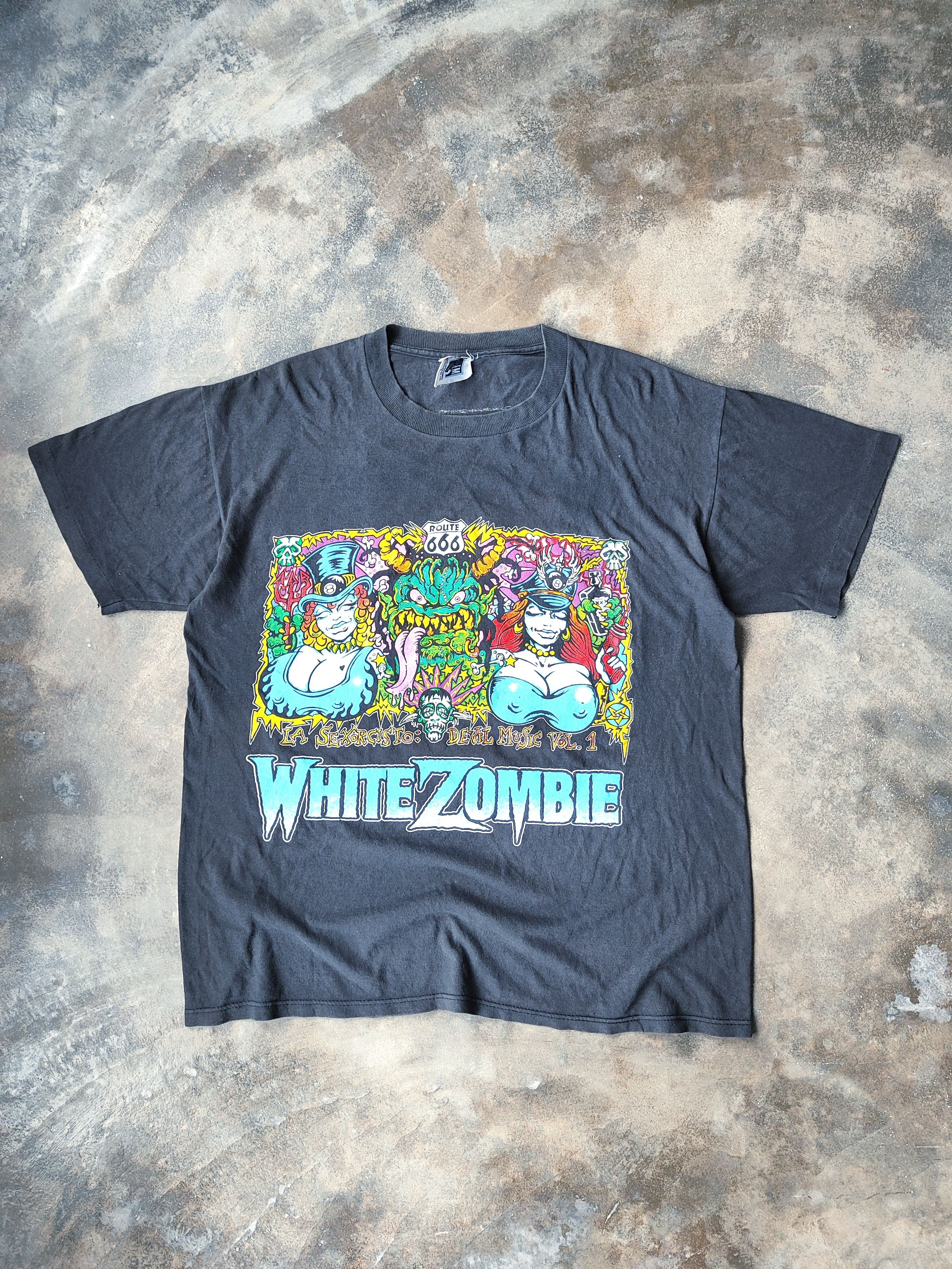 Band Tees Vintage 90s White Zombie “Say You Love Satan” Band T-Shirt Size US L / EU 52-54 / 3 - 2 Thumbnail