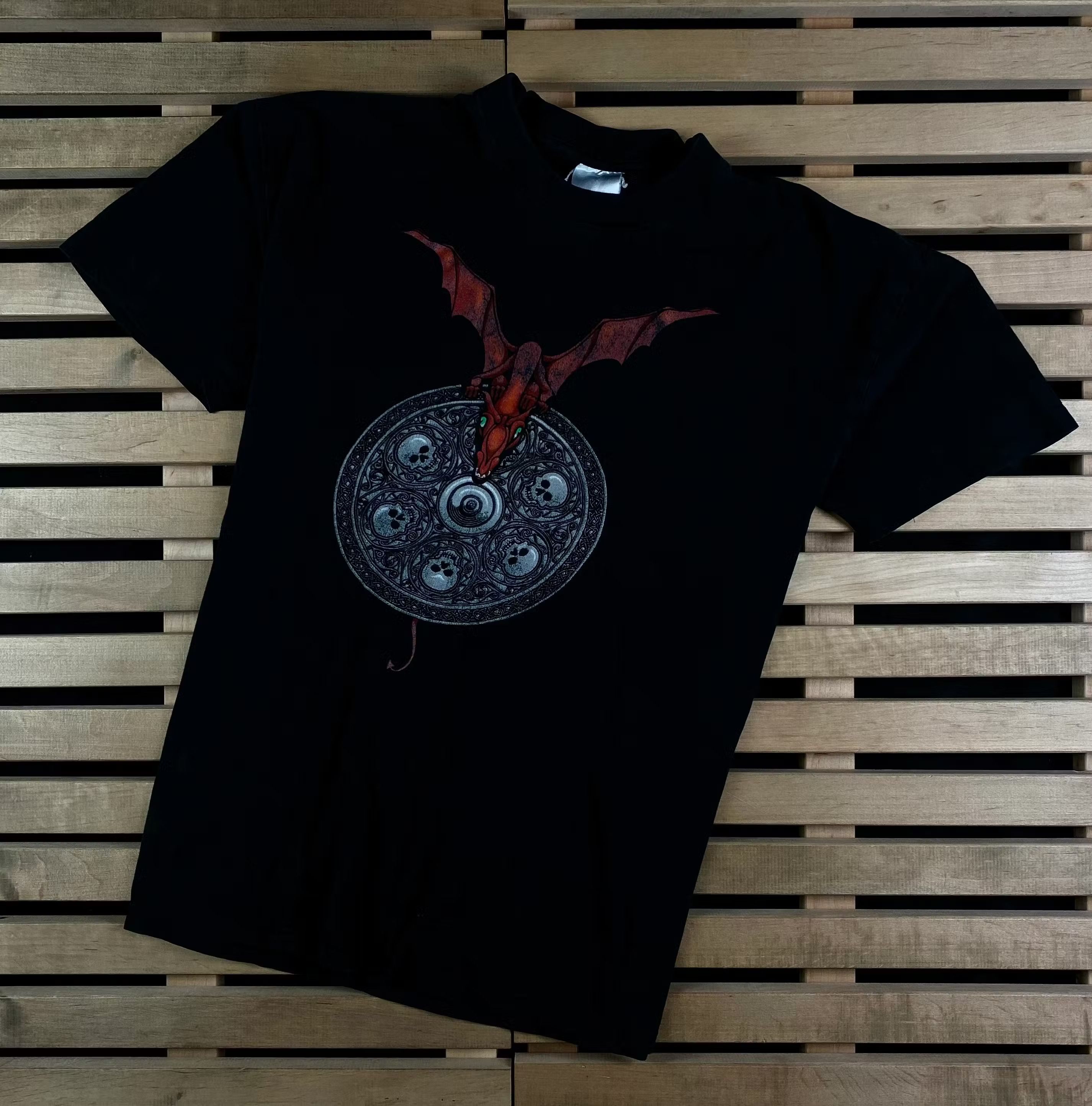 Band Tees × Japanese Brand × Vintage Mens Vintage T Shirt The Dragon Size XL Size US XL / EU 56 / 4 - 1 Thumbnail