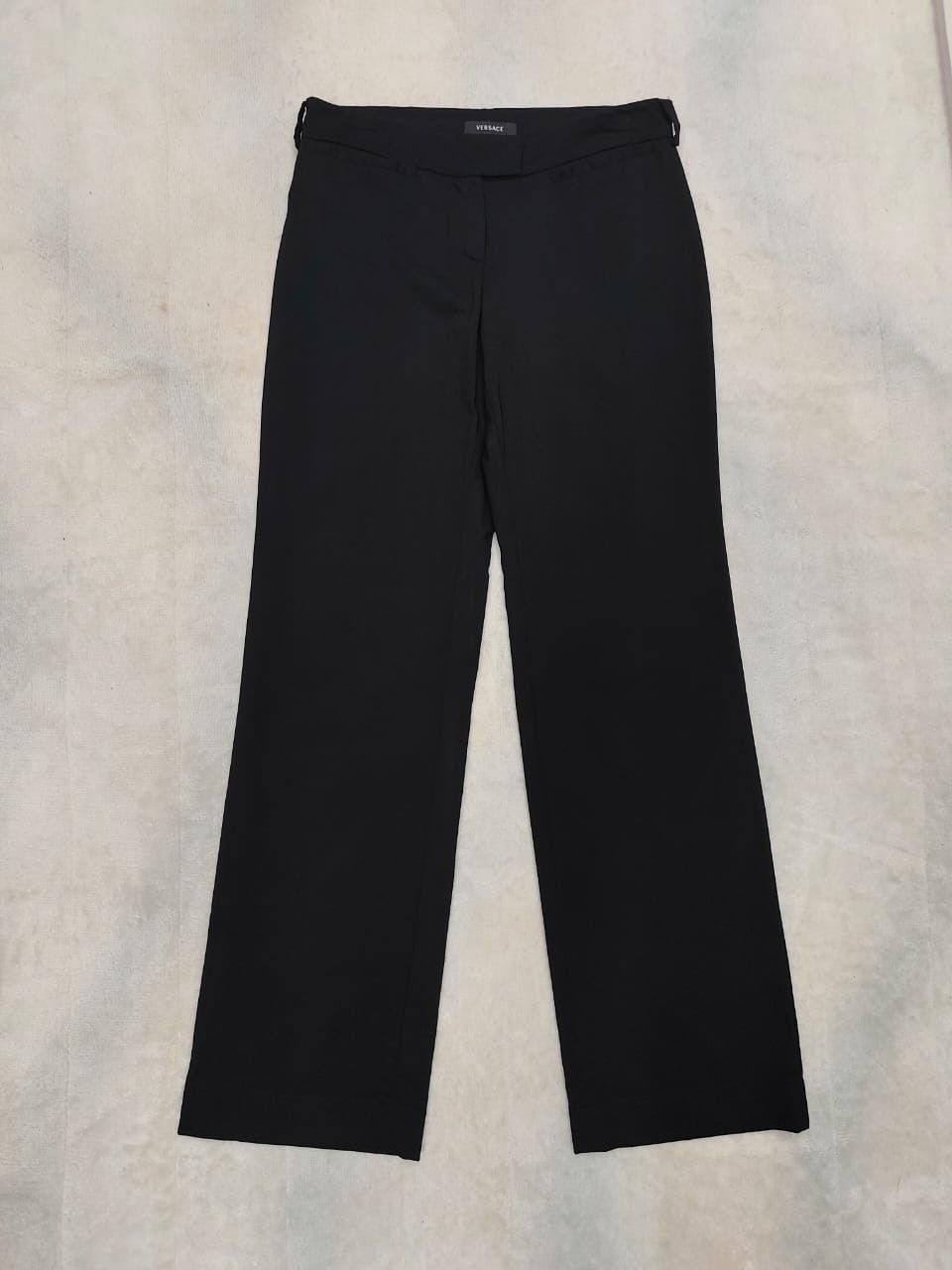 Versace 🇮🇹Versace🇮🇹 Front Pocket Wool Trousers Size 28" / US 6 / IT 42 - 3 Thumbnail