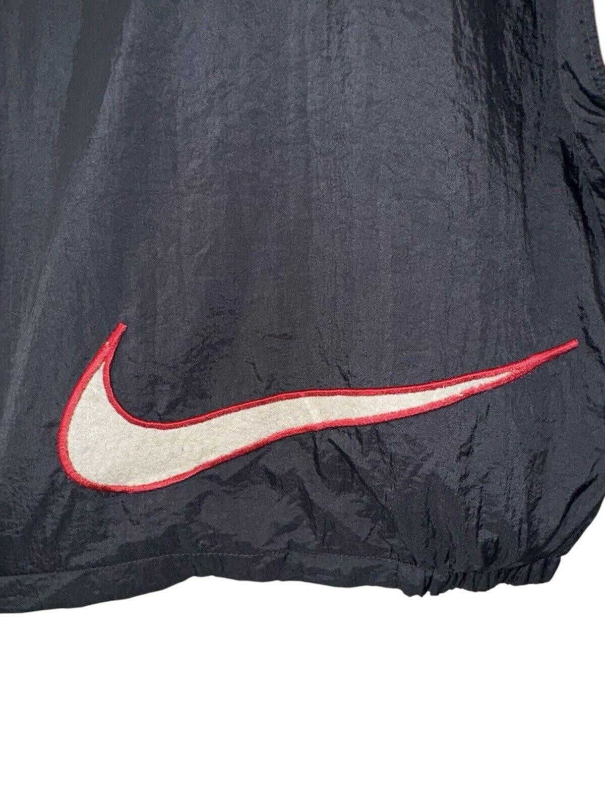 Nike Vintage Nike 90s Big Swoosh Windbreaker Jacket Kids L Size US XXS / EU 40 - 6 Thumbnail
