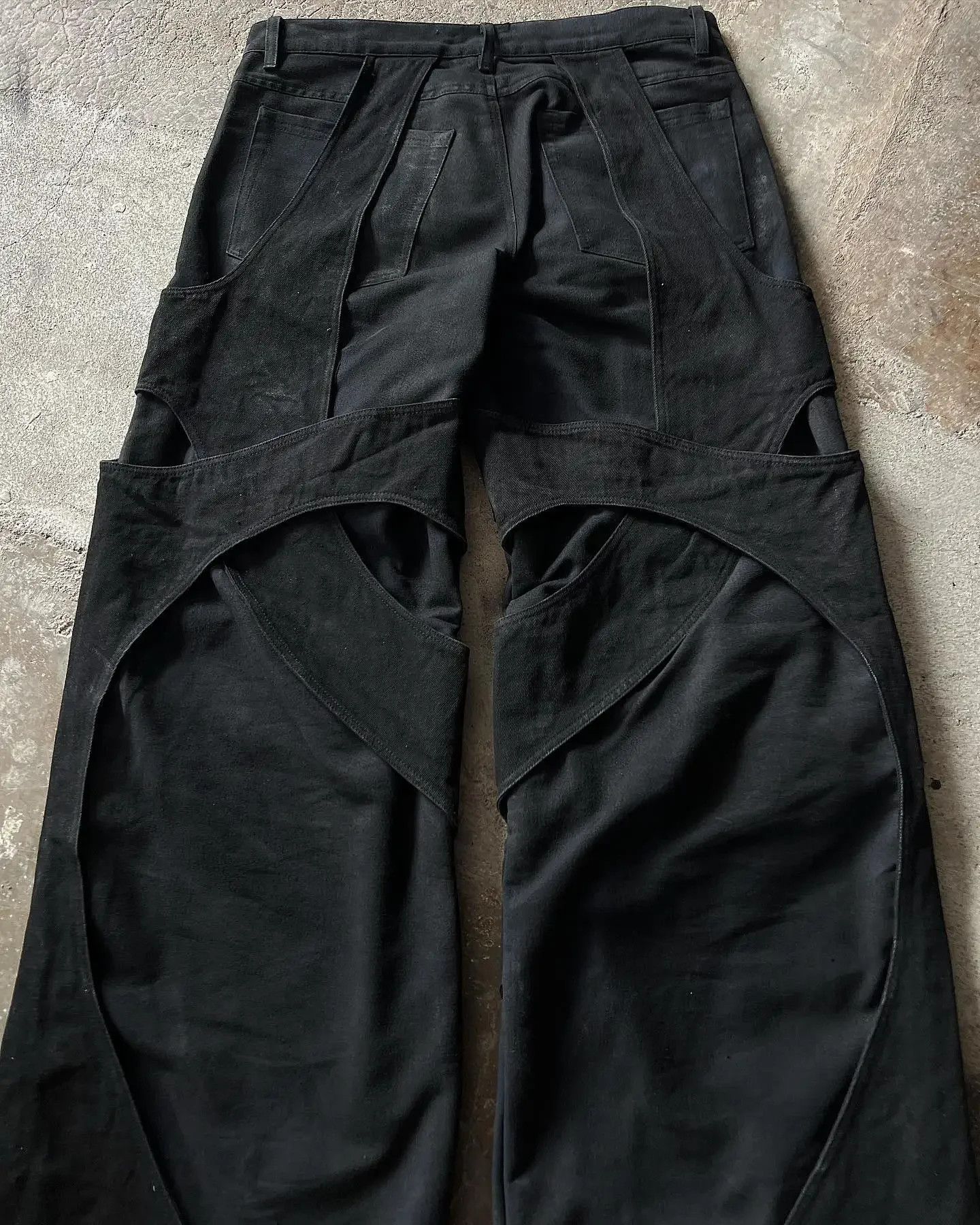Designer × Japanese Brand Retro Mopping Jean Size US 38 / EU 54 - 2 Thumbnail