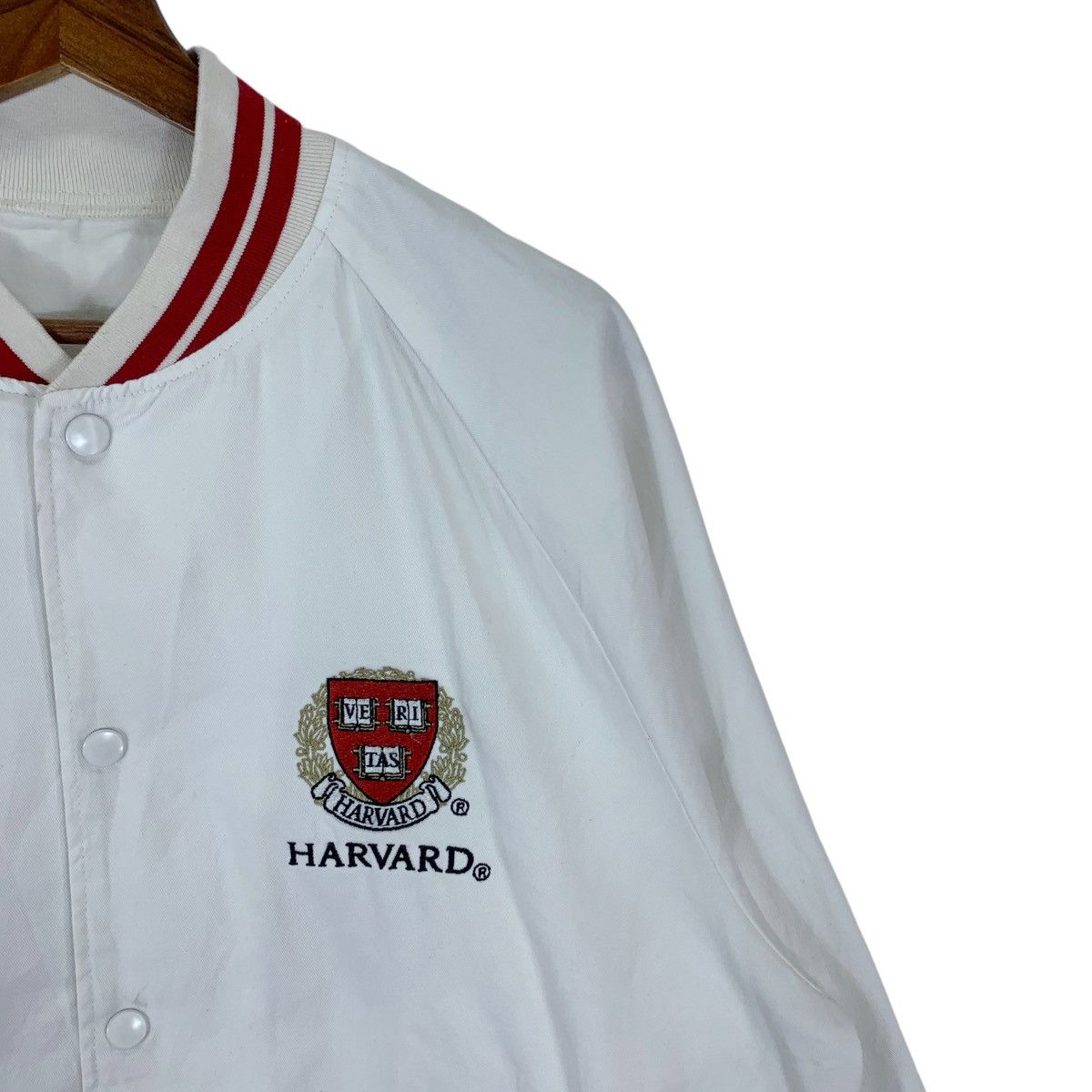 Vintage VINTAGE HARVARD COLLEGE UNIVERSITY VARSITY JACKET Size US L / EU 52-54 / 3 - 5 Thumbnail