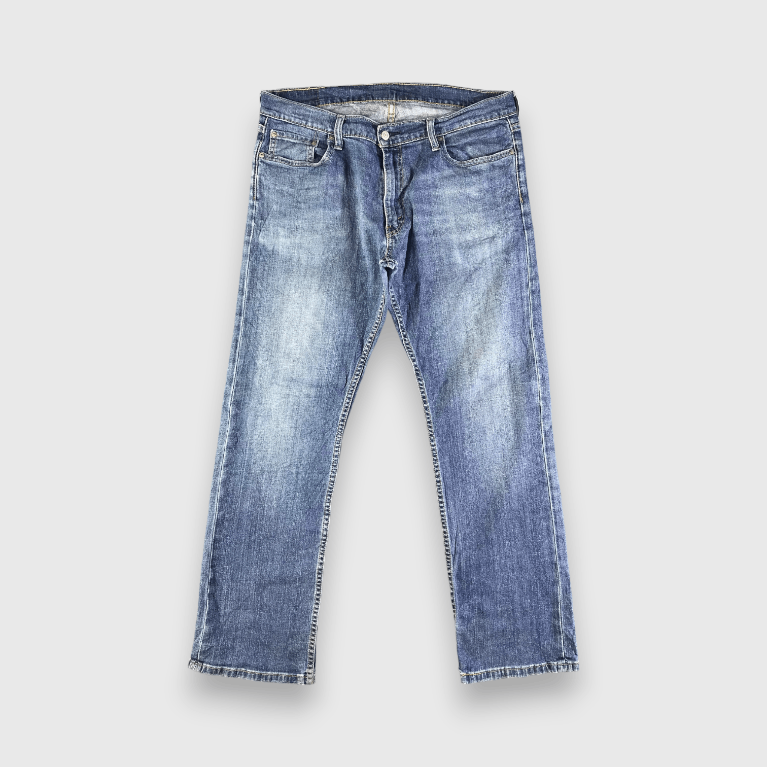 Levi's Vintage Blue Wash Levis 514 Jeans-J4142 Size US 37 - 1 Thumbnail