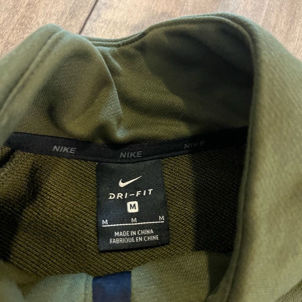 Nike Nike Green Athletic Quarterzip Pullover Men Medium Size US M / EU 48-50 / 2 - 3 Thumbnail