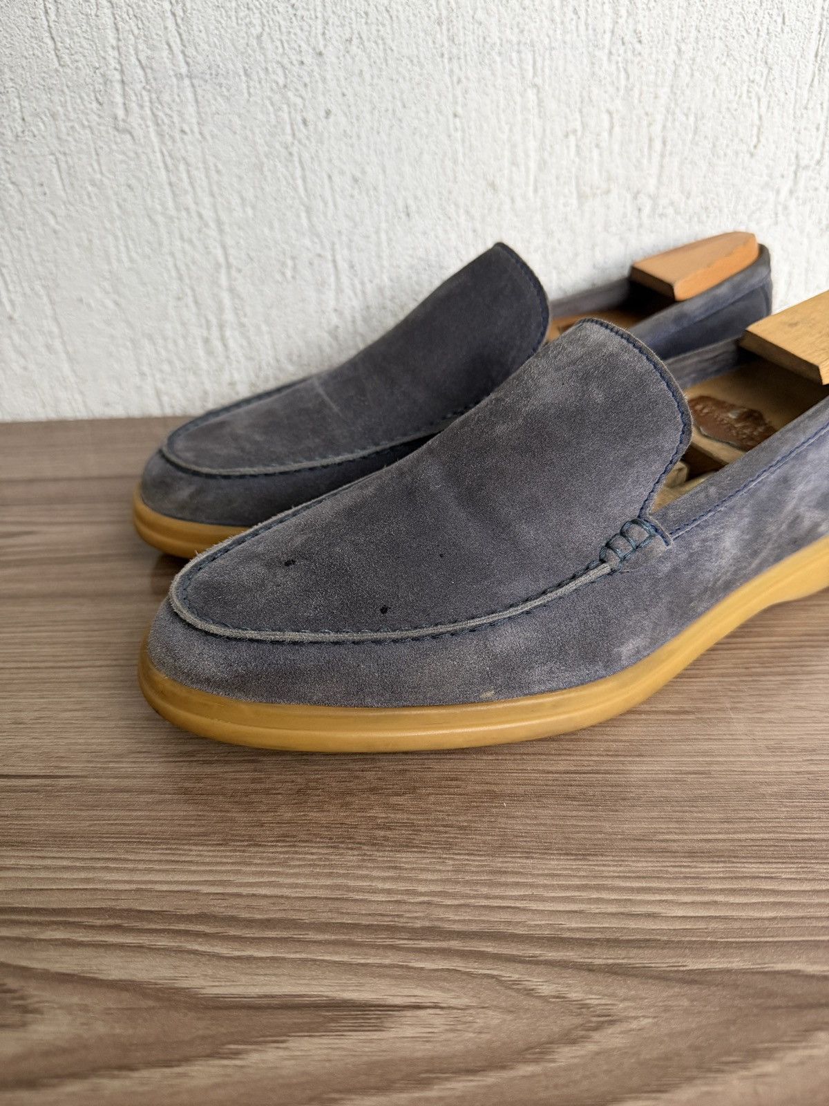 Loro Piana Suede summer walk loafers Size US 8 / EU 41 - 2 Thumbnail