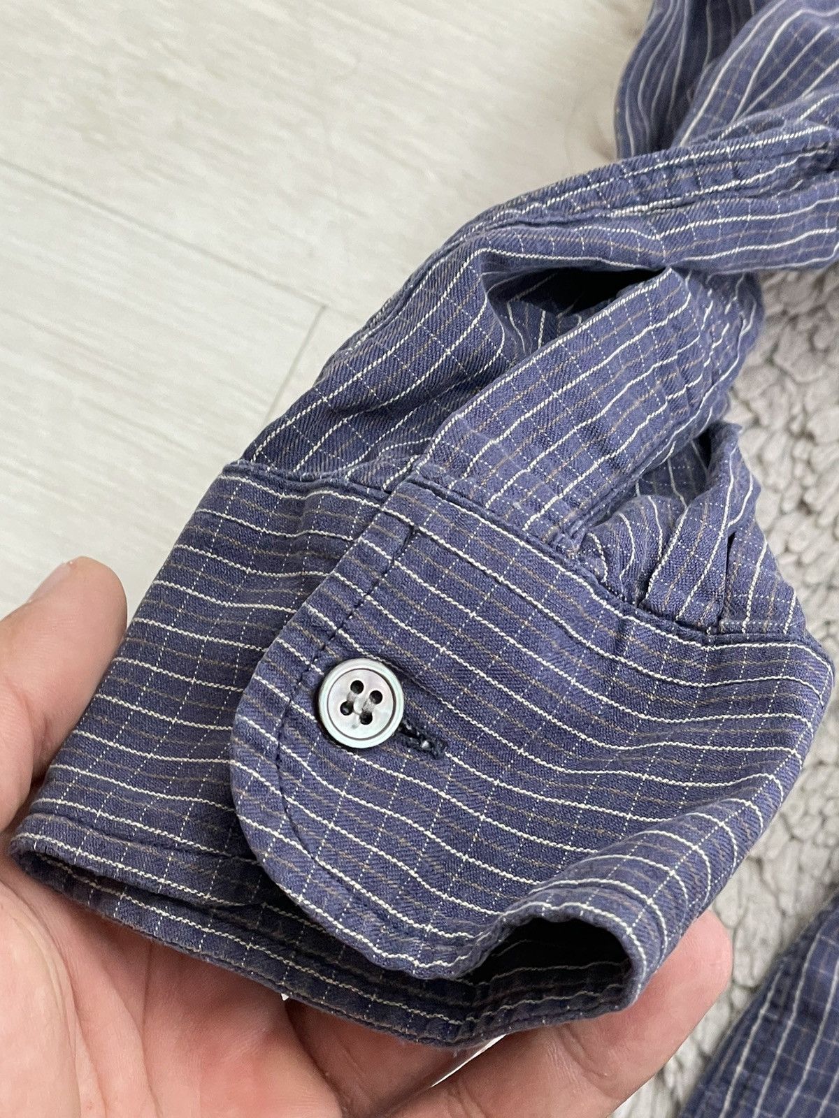 A.P.C. × Vintage A.P.C Vintage Shirt Japanese Style Luxury Brand Size US S / EU 44-46 / 1 - 7 Thumbnail