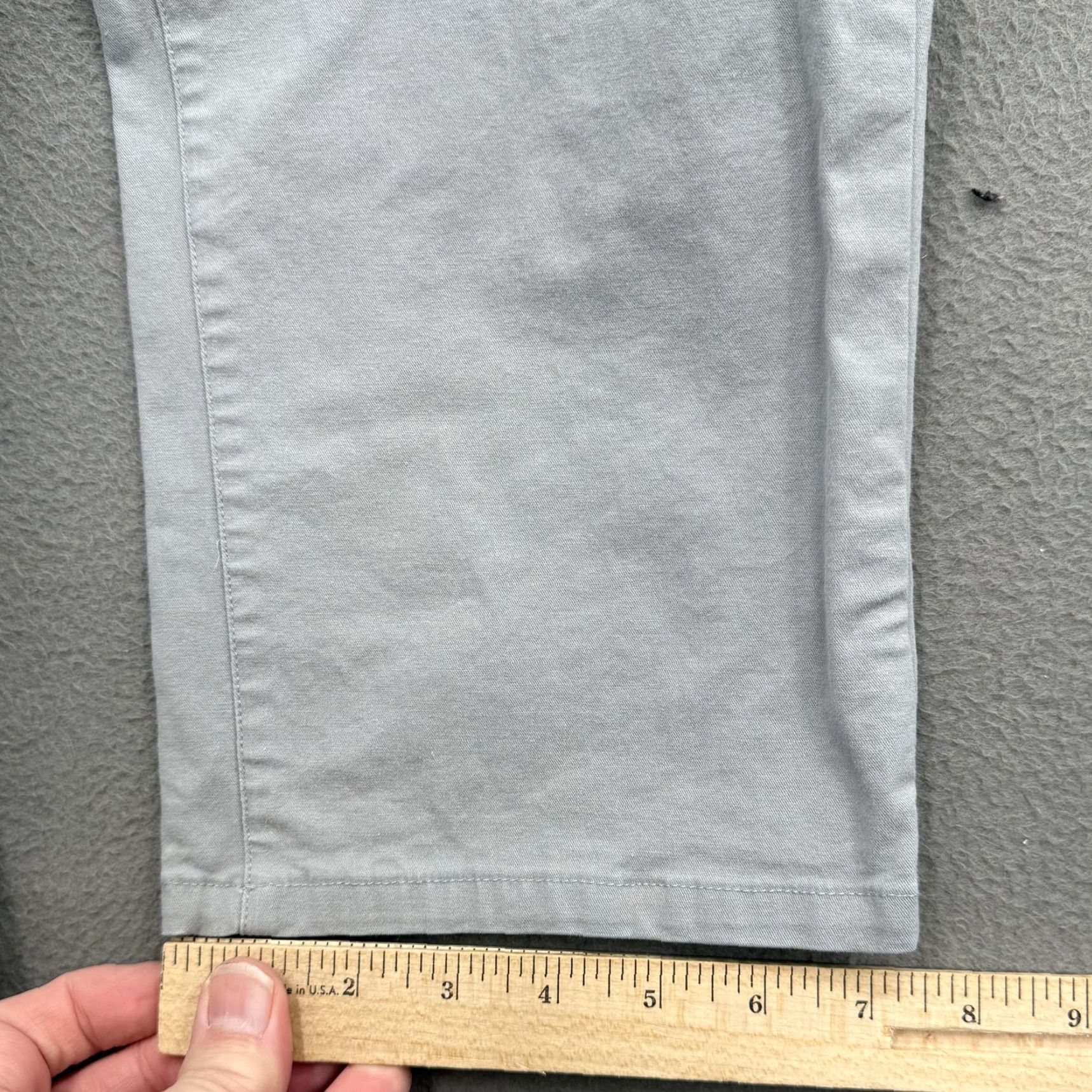 Vintage Mack Weldon Chino Pants Mens 36x32 Light Gray Stretch Lyocell Blend Casual Size US 36 / EU 52 - 7 Thumbnail