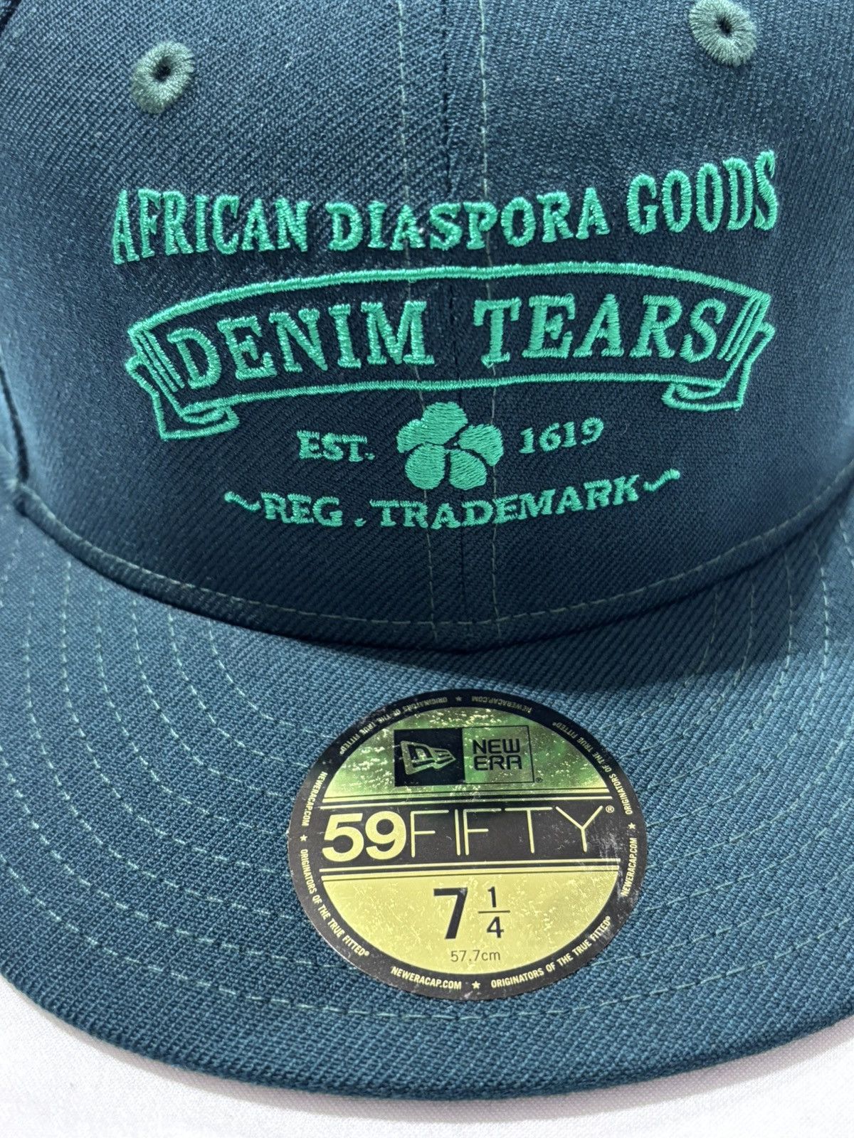 帽子 Denim Tears ADG New Era Hat (Navy) Denim Tears ADG New Era Cap 'Navy' – Swest Kicks