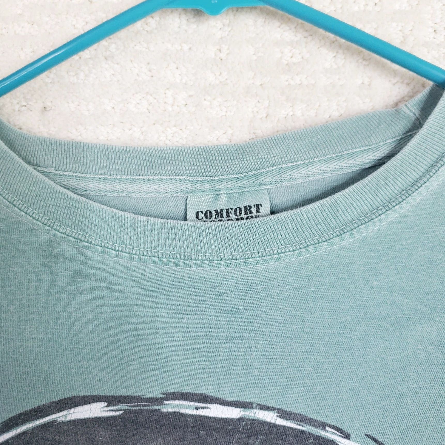 Vintage Cape Cod Long Sleeve Tee MEN L Green 100% Cotton Fish Cape Cod Graphic Crew Neck Jersey Shirt Size US L / EU 52-54 / 3 - 7 Thumbnail