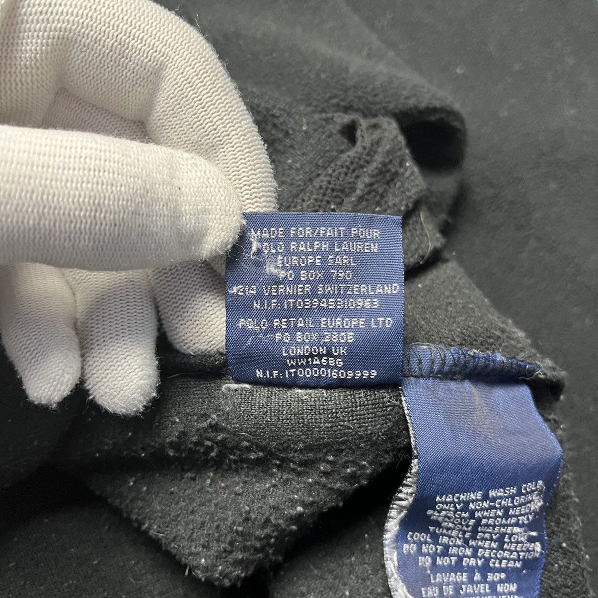 Polo Ralph Lauren Vintage Polo Golf Ralph Lauren Black 1/3 Zip Fleece Y2K Size US M / EU 48-50 / 2 - 12 Thumbnail
