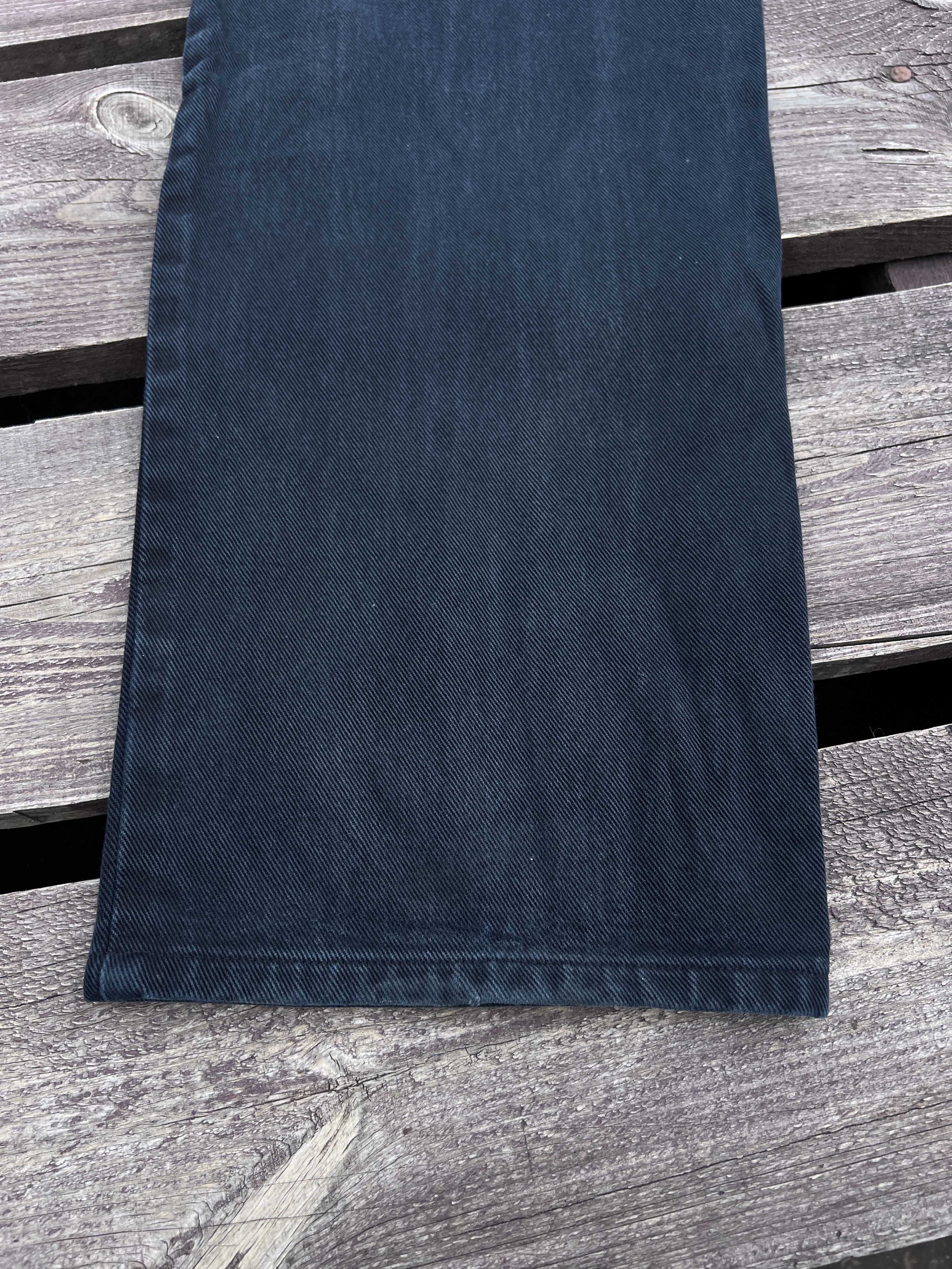 Versace Versace Vintage 90s Washed Black Denim Jeans Size US 34 / EU 50 - 3 Thumbnail