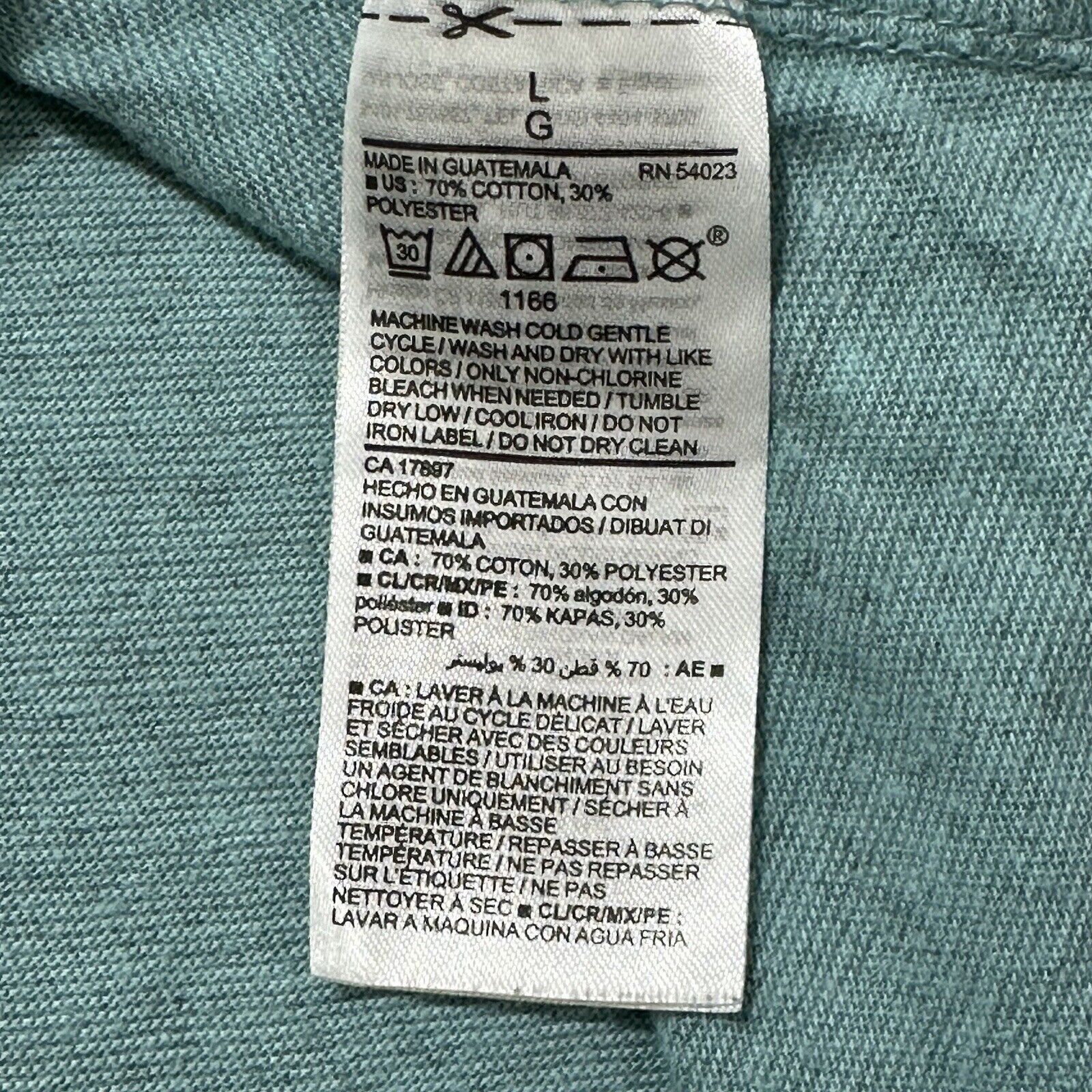 Old Navy Old Navy Large Short Sleeve Tee Light Blue Crewneck T Shirt Size US L / EU 52-54 / 3 - 4 Thumbnail