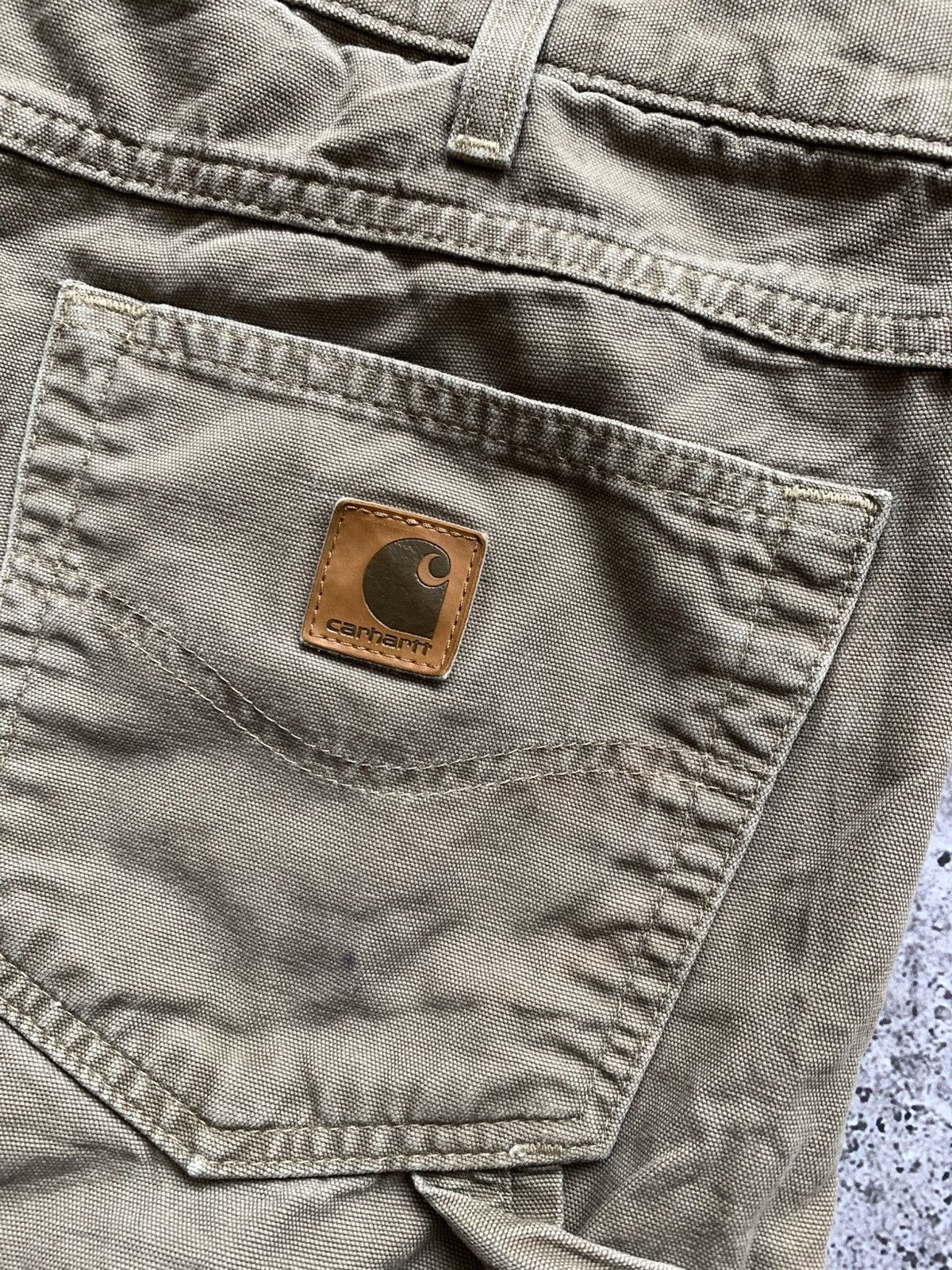 Carhartt 🔥Vintage Carhartt Distressed Work Carpenter Pants Size US 30 / EU 46 - 6 Thumbnail