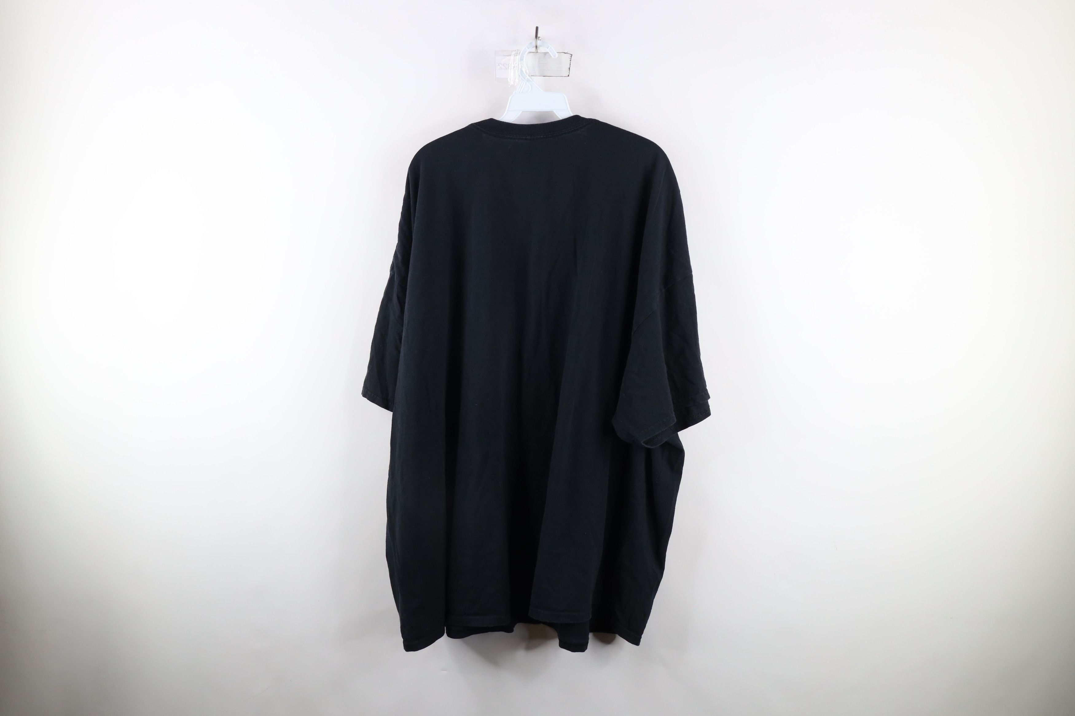 Vintage Vintage 90s Streetwear Short Sleeve T-Shirt Black Cotton Size US XXL / EU 58 / 5 - 5 Thumbnail