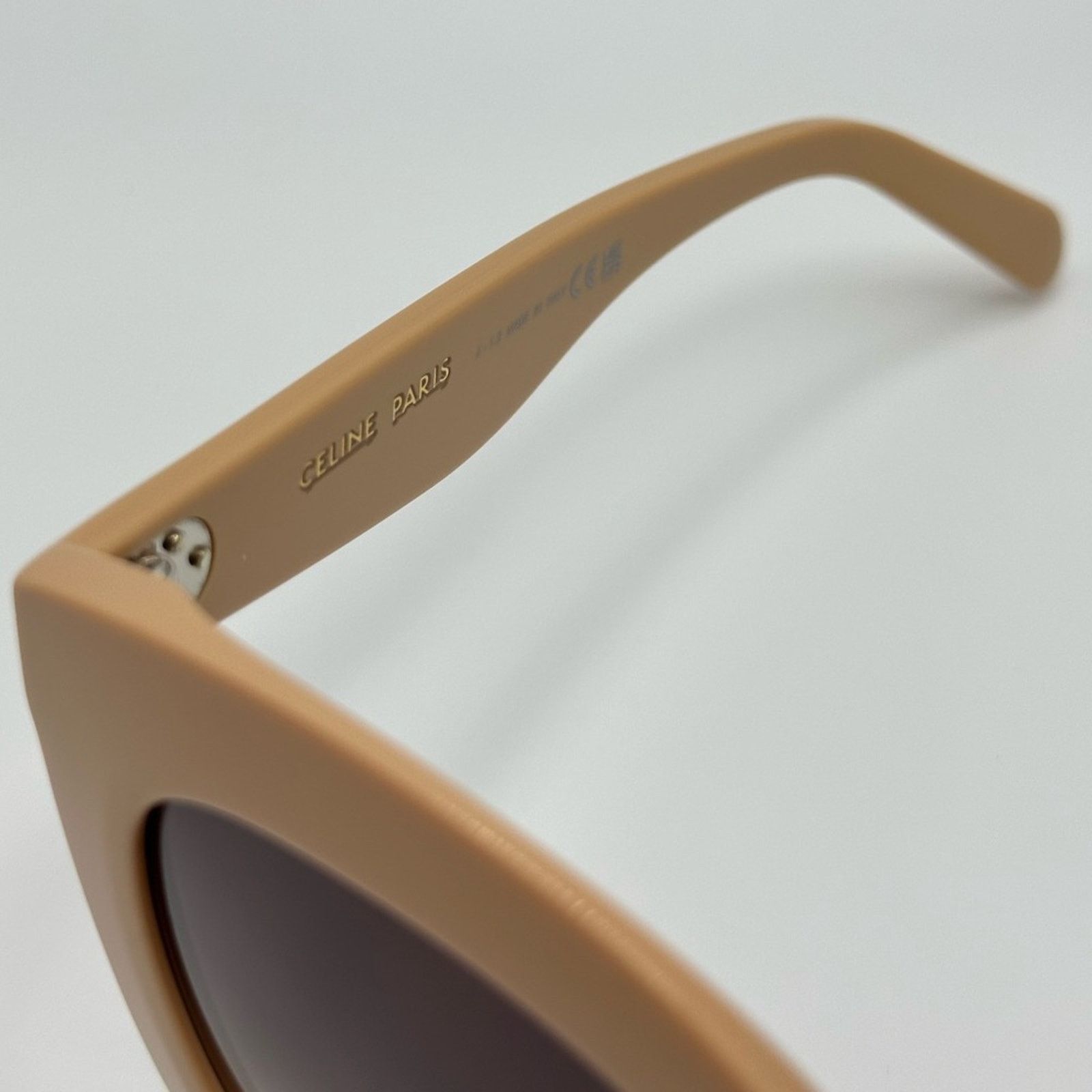 Celine NEW CELINE Sunglasses CL4005FN 4957Z Beige/Violet Gradient Size ONE SIZE - 7 Thumbnail