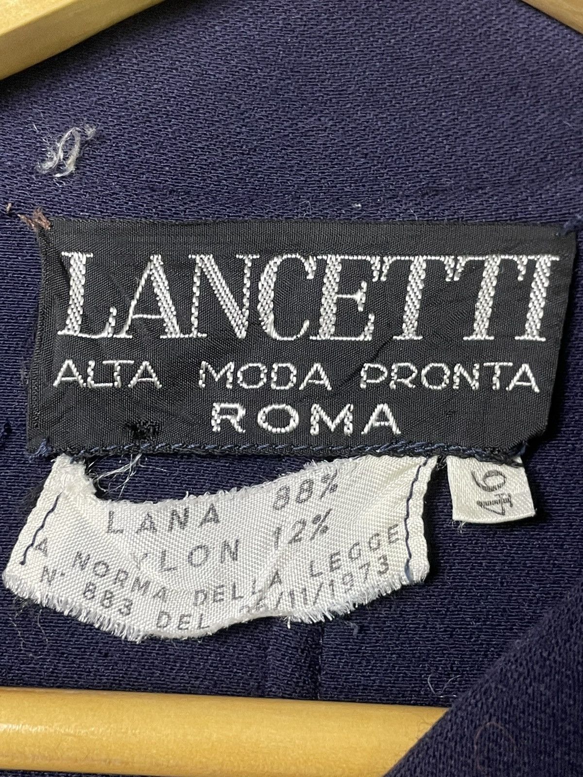 Lui di Lancetti × Vintage Vintage Lancetti Roma Blazer (48) Size US XS / EU 42 / 0 - 5 Thumbnail