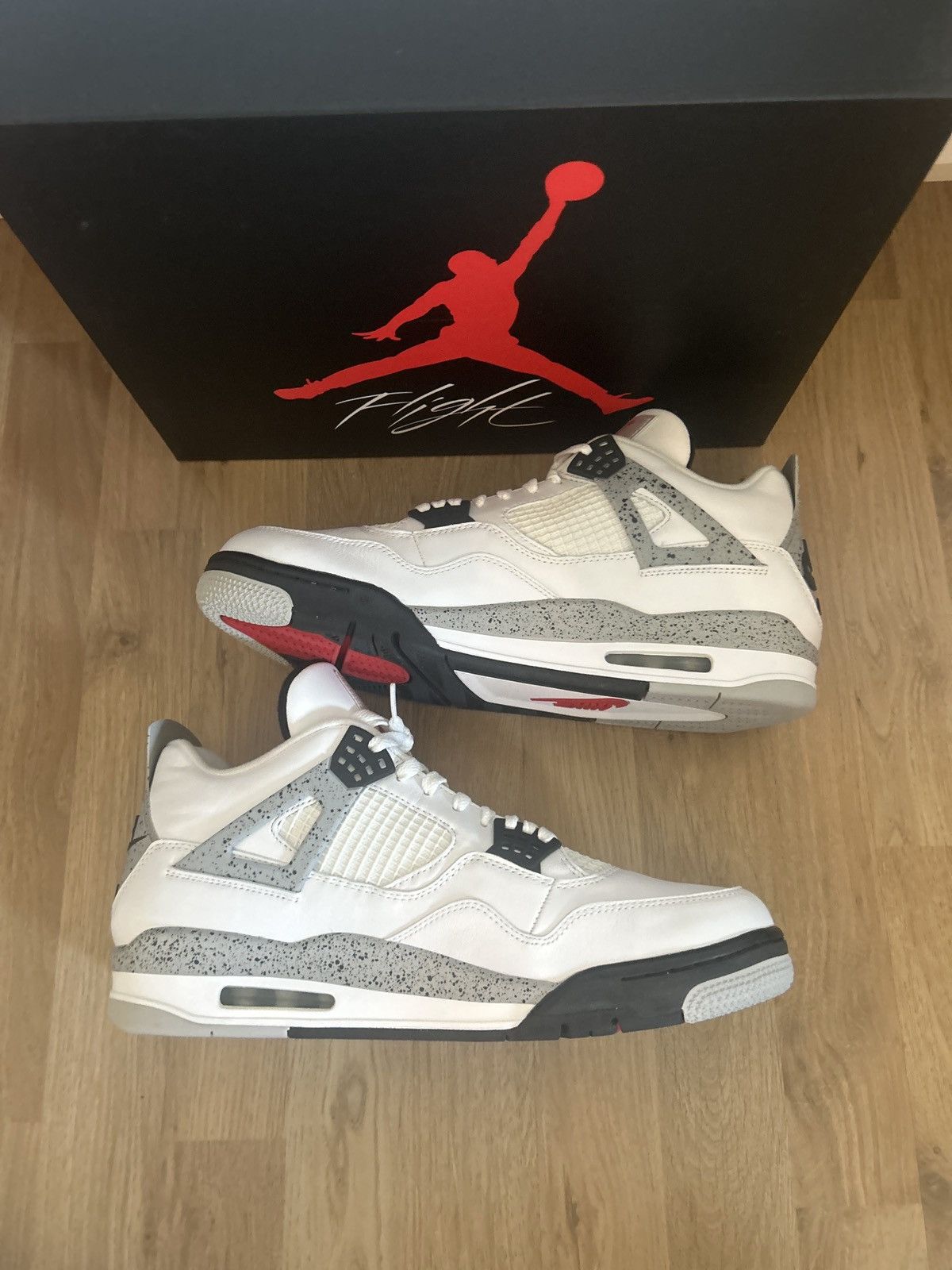Jordan Brand Jordan 4 Cement 2016 Size US 13 / EU 46 - 2 Thumbnail