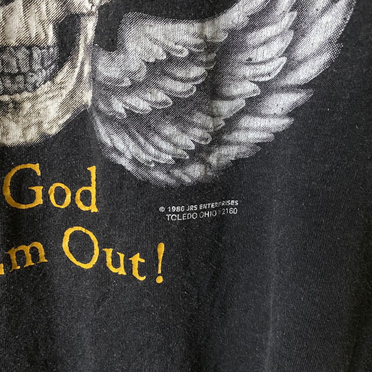 Vintage 1986 Kill Em All Military 3D Emblem T Shirt Size US L / EU 52-54 / 3 - 3 Thumbnail
