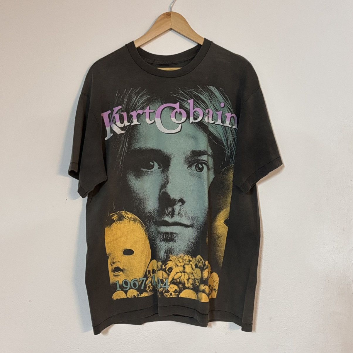 Band Tees KURT COBAIN VINTAGE TEES BOOTLEG Size US XL / EU 56 / 4 - 1 Thumbnail