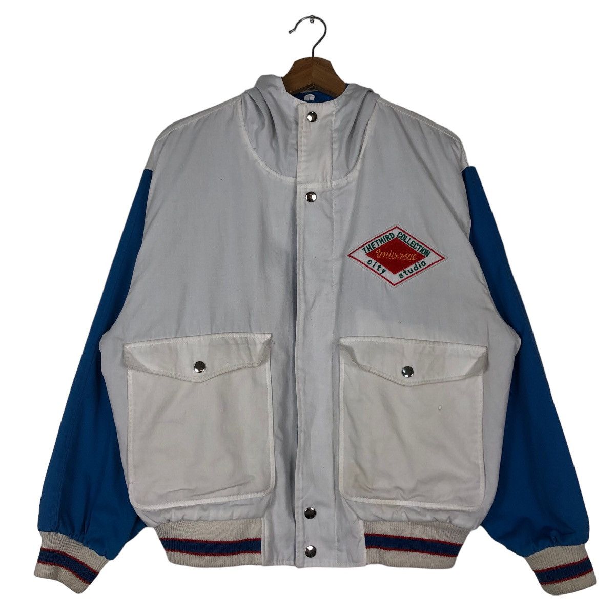 Japanese Brand Vintage Bomber Jacket Universal City Studio Big Logo Jumper Size US M / EU 48-50 / 2 - 1 Thumbnail